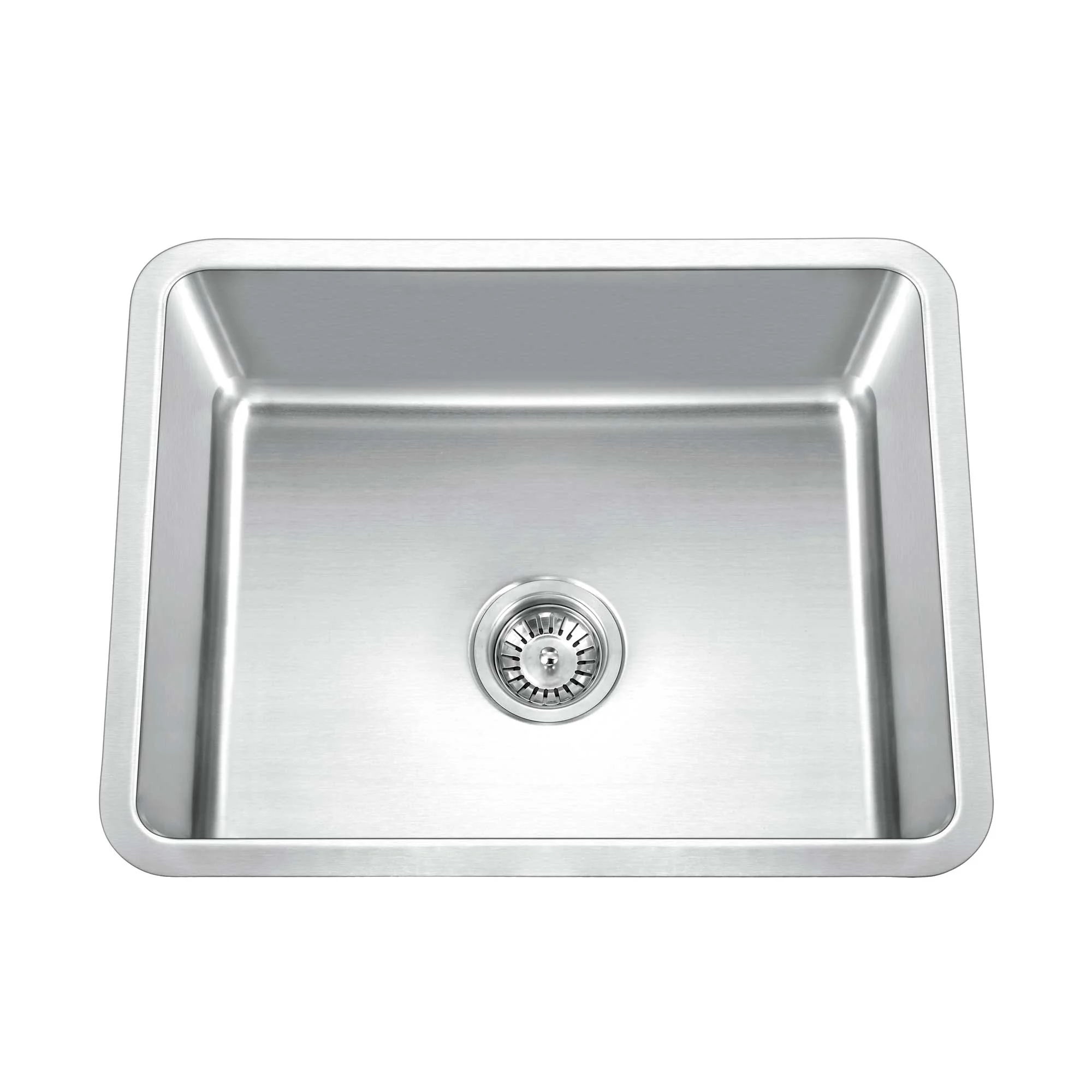 26 3/4 in Undermount 18-Gauge Durable Stainless Steel Single Bowl Kitchen Sink L110