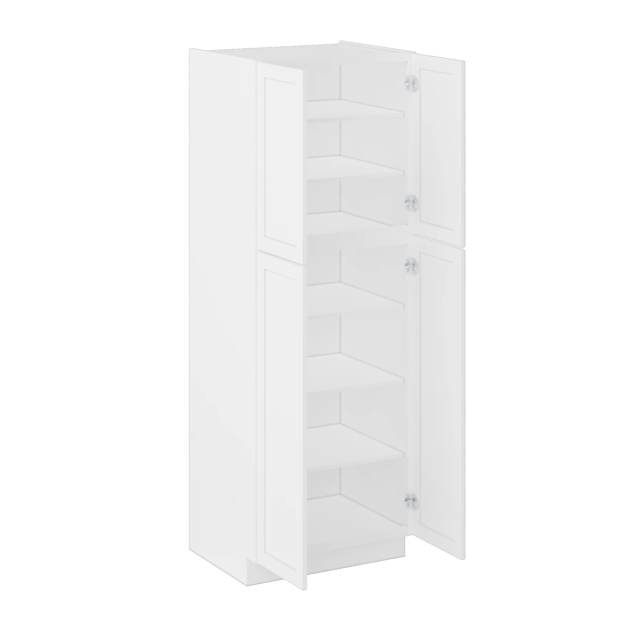 Utility Kitchen Cabinet U3084 Alpina White 30"W x 84"H x 24"D - Image 4