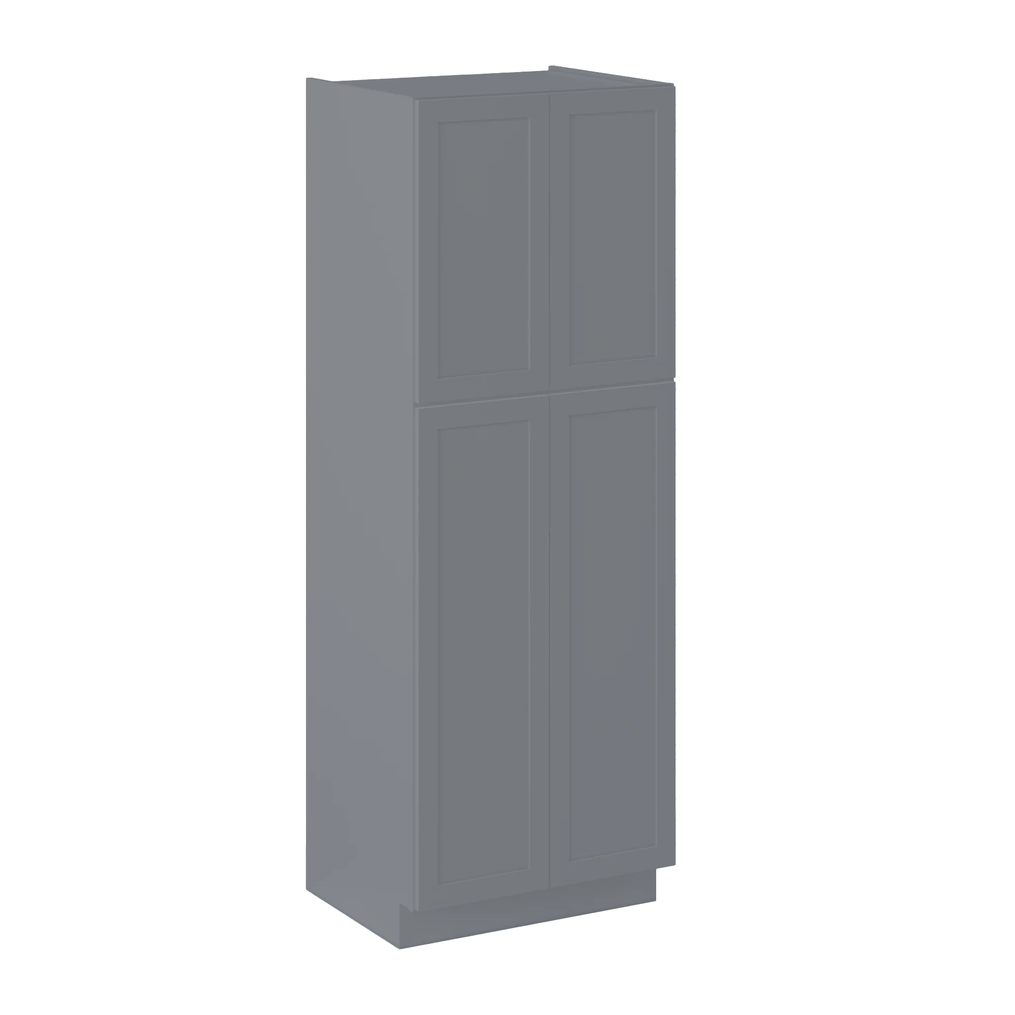 Utility Kitchen Cabinet U3084 Colonial Gray 30”W x 84”H x 24”D - Image 2