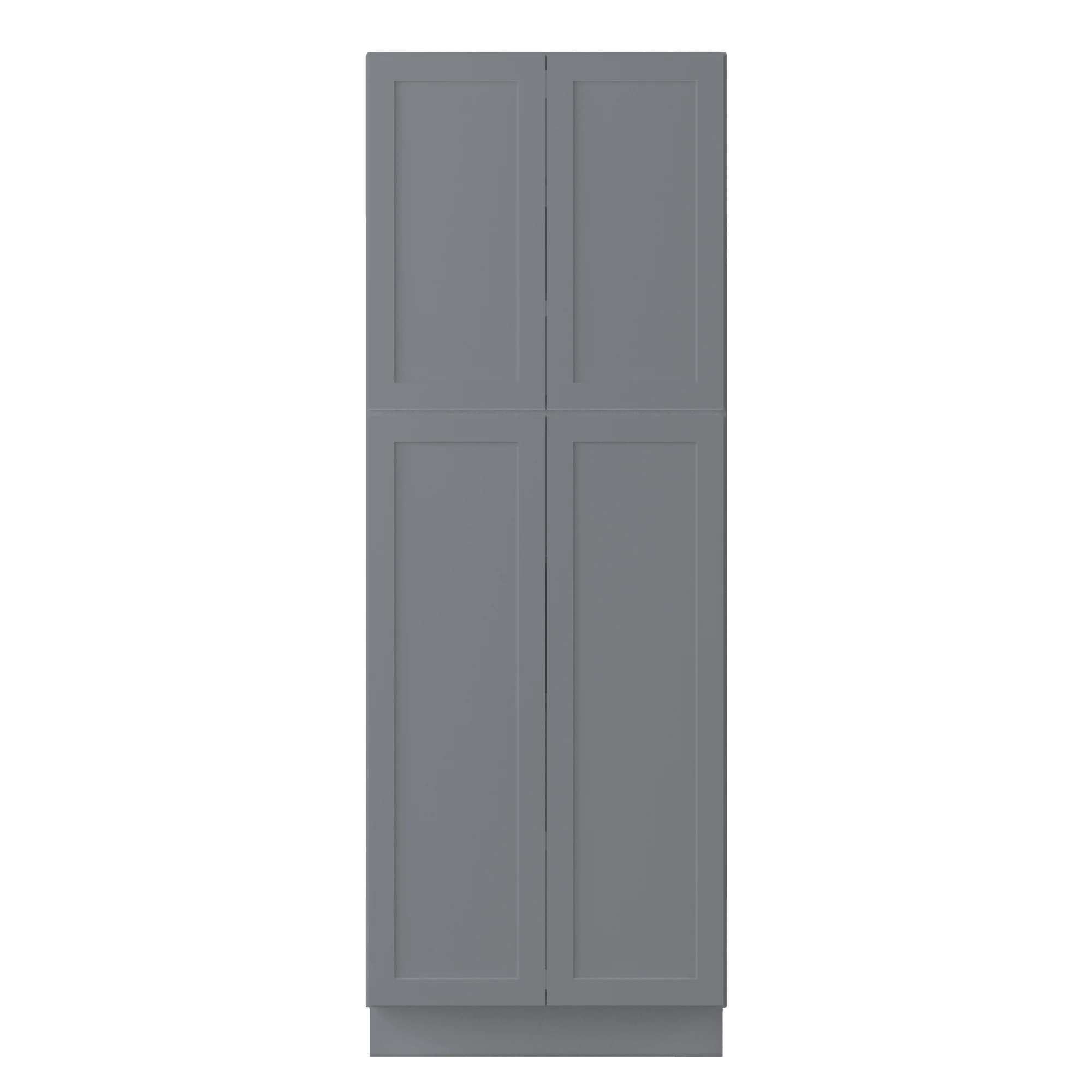 Utility Kitchen Cabinet U3084 Colonial Gray 30”W x 84”H x 24”D - Image 3