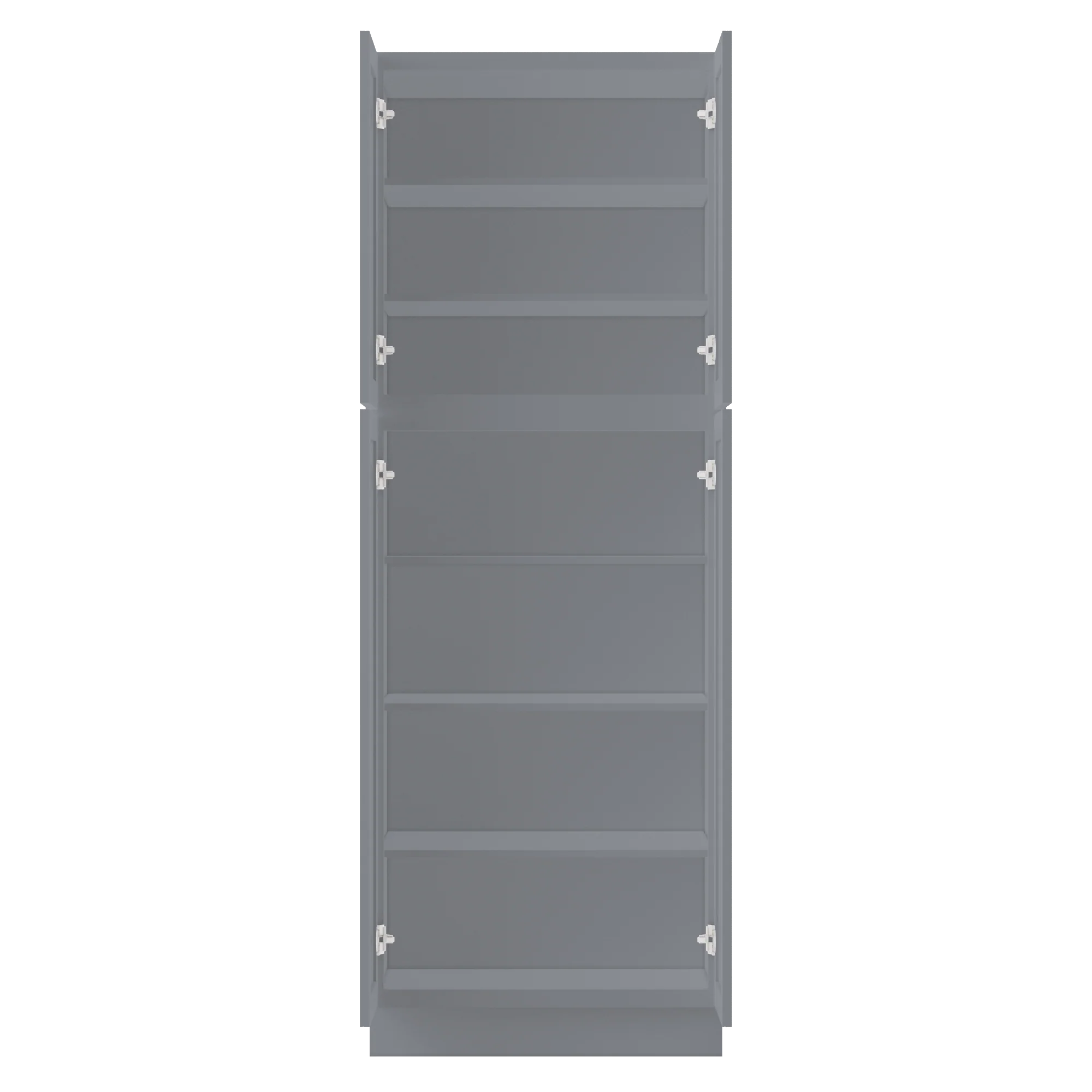 Utility Kitchen Cabinet U3084 Colonial Gray 30”W x 84”H x 24”D - Image 5