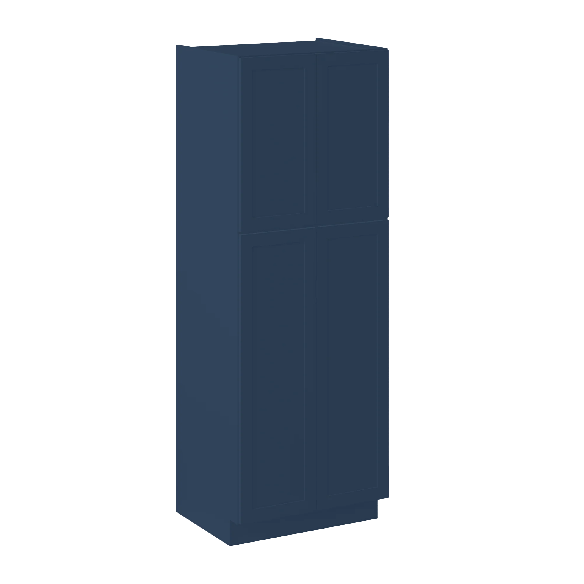 Utility Kitchen Cabinet U3084 Danbury Blue 30"W x 84 H x 24 D - Image 2