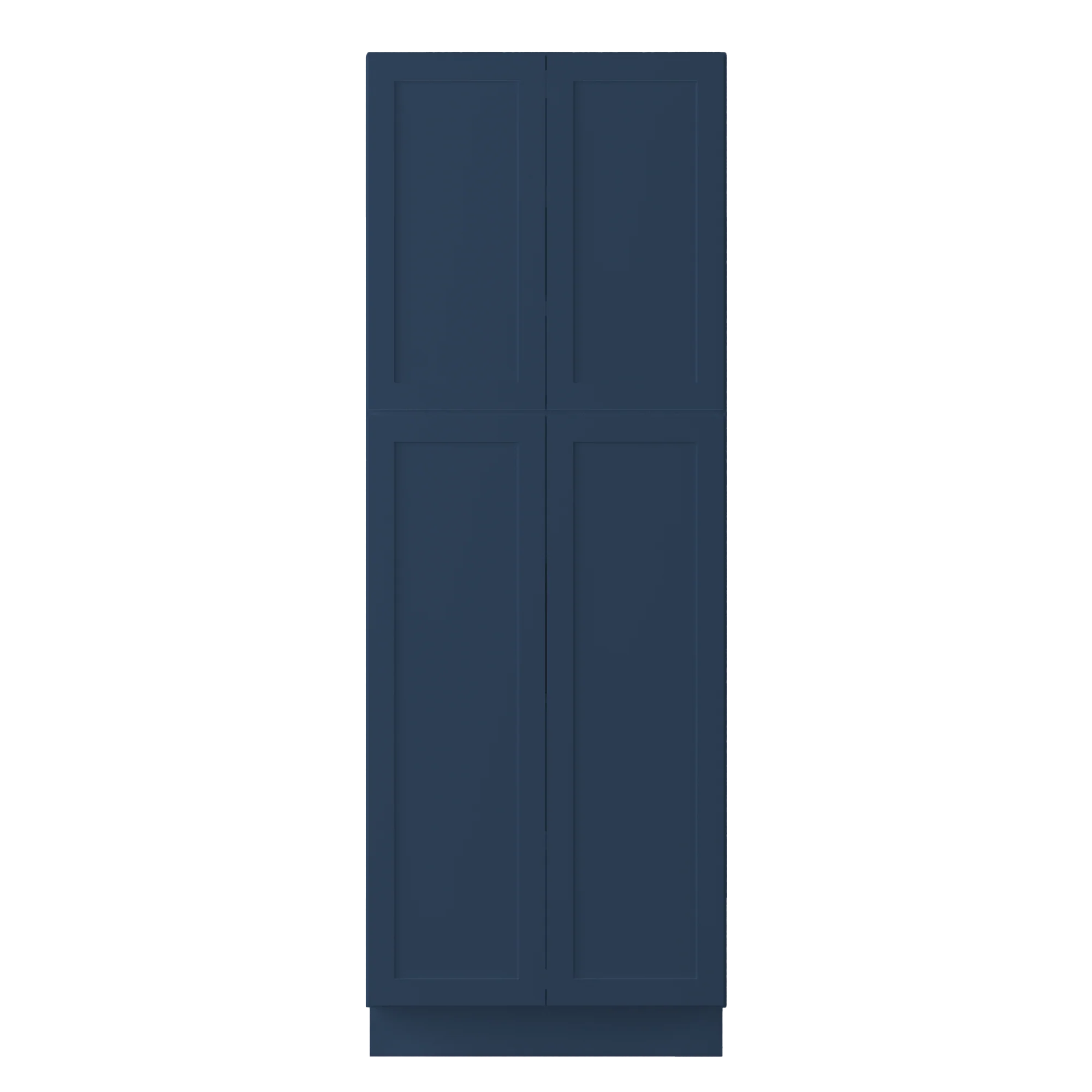 Utility Kitchen Cabinet U3084 Danbury Blue 30"W x 84 H x 24 D - Image 3