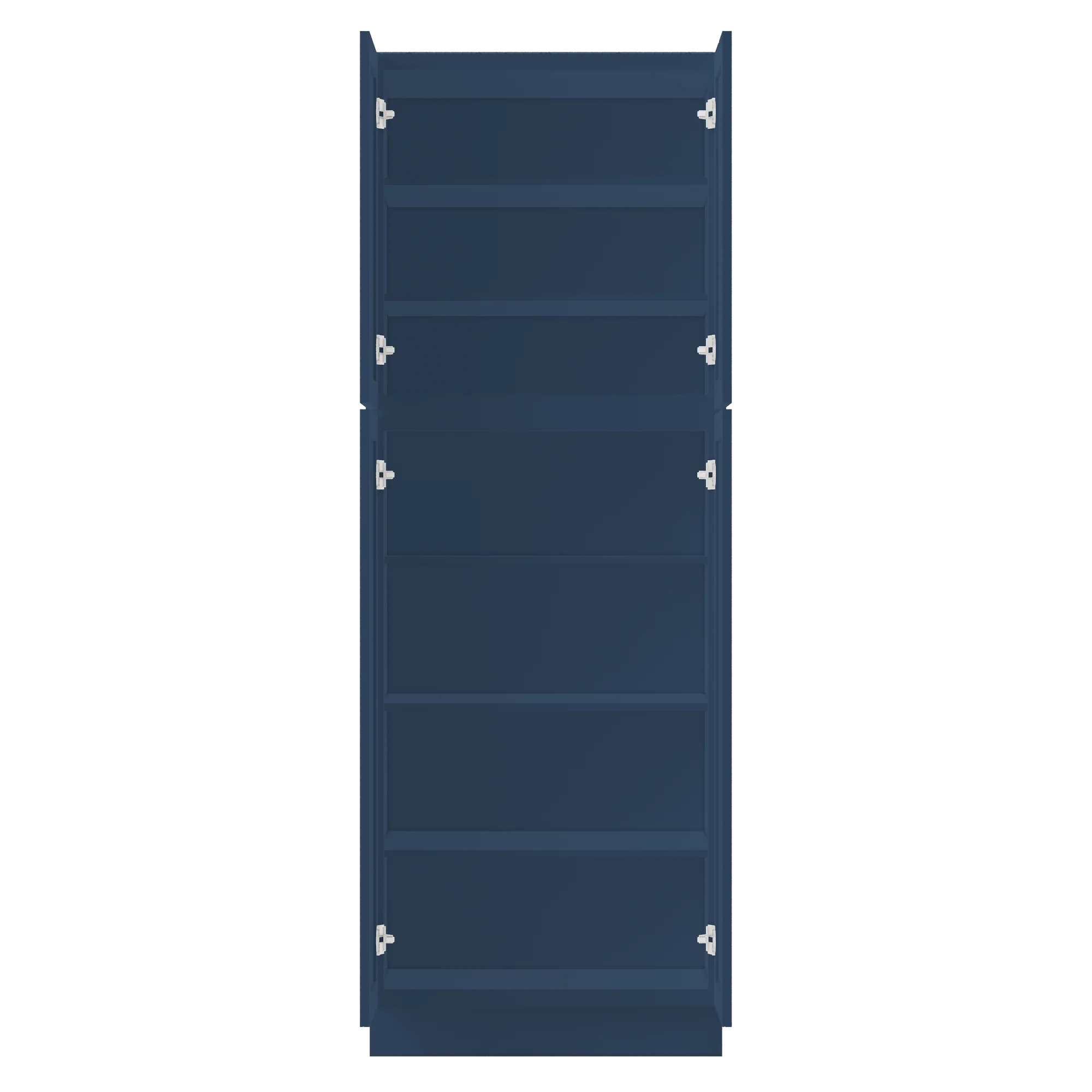 Utility Kitchen Cabinet U3084 Danbury Blue 30"W x 84 H x 24 D - Image 5