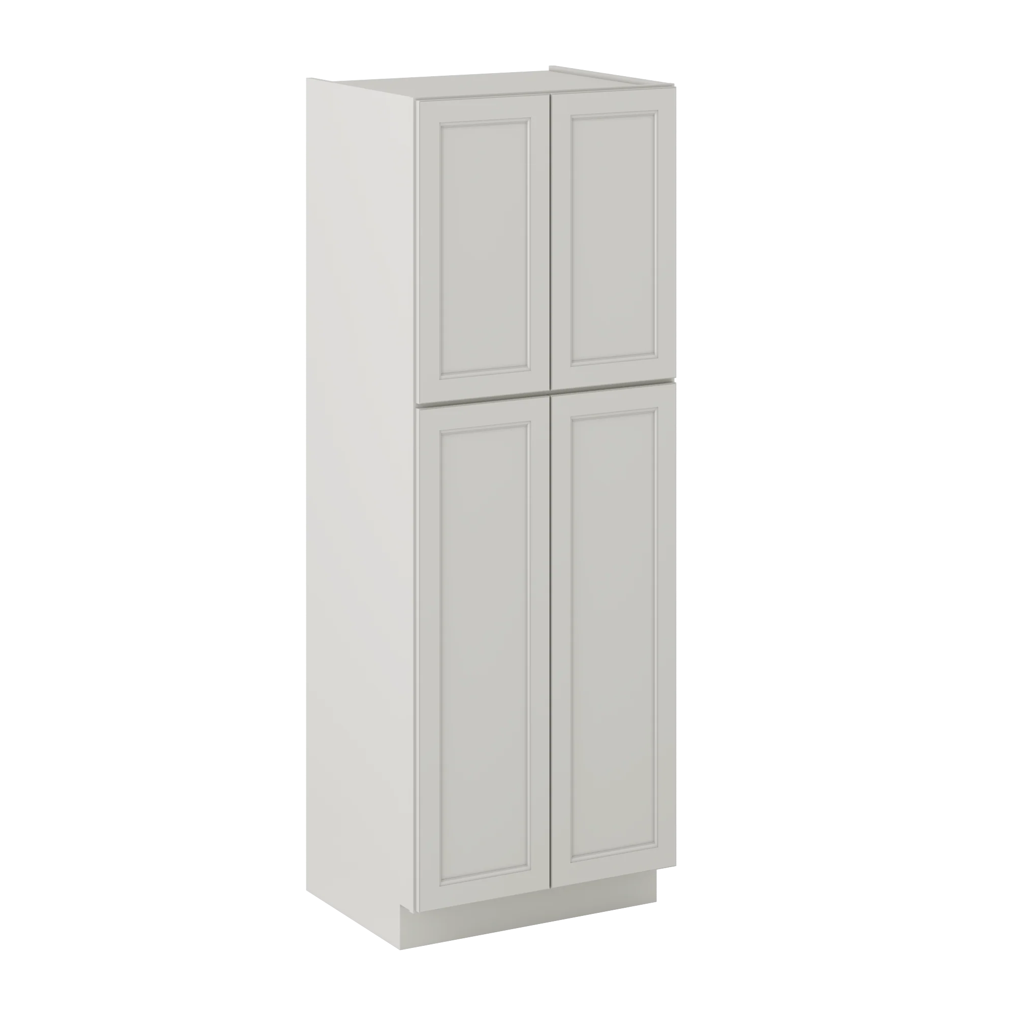 30”W x 84”H x 24”D Utility Kitchen Cabinet - Milan Pearl - Image 2