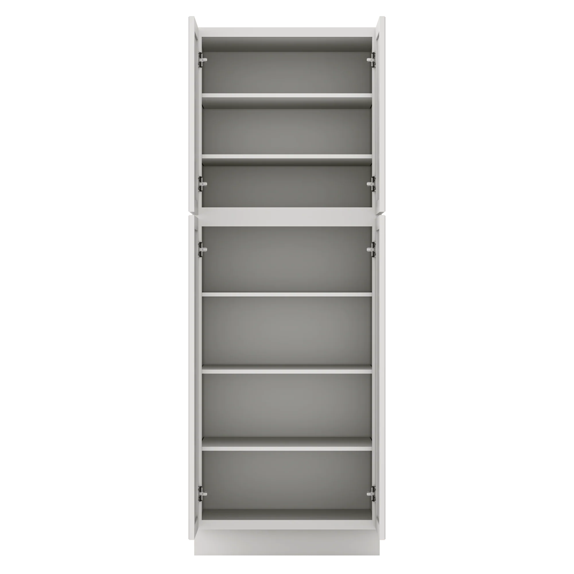 30”W x 84”H x 24”D Utility Kitchen Cabinet - Milan Pearl - Image 5
