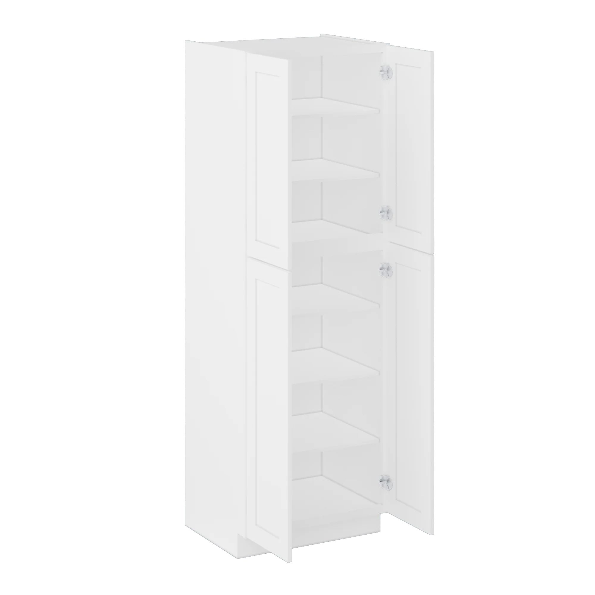Utility Kitchen Cabinet U3090 Alpina White LessCare 30 in. width 90 in. height 24 in. depth - Image 4