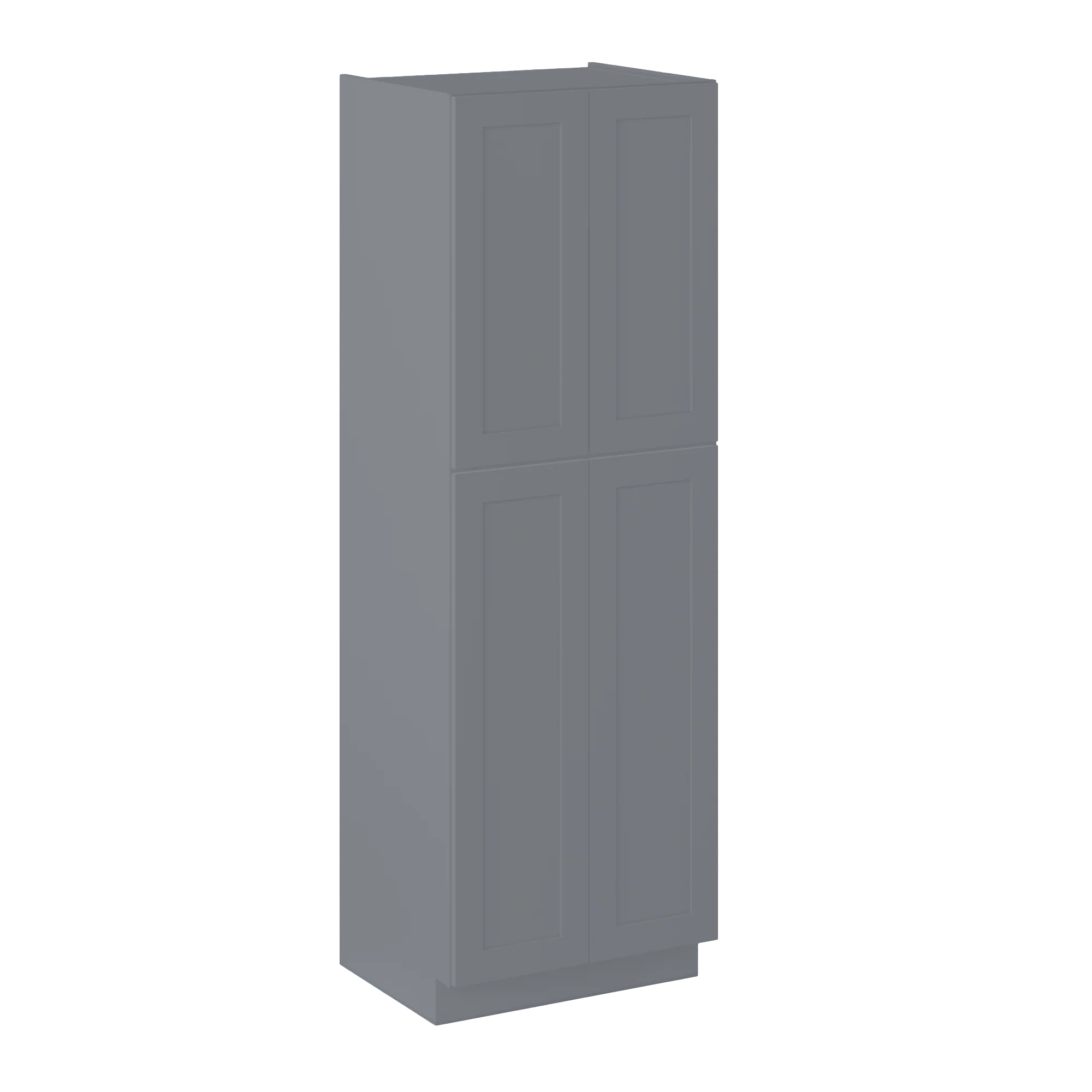 Utility Kitchen Cabinet U3090 Colonial Gray LessCare 30 in. width 90 in. height 24 in. depth - Image 2