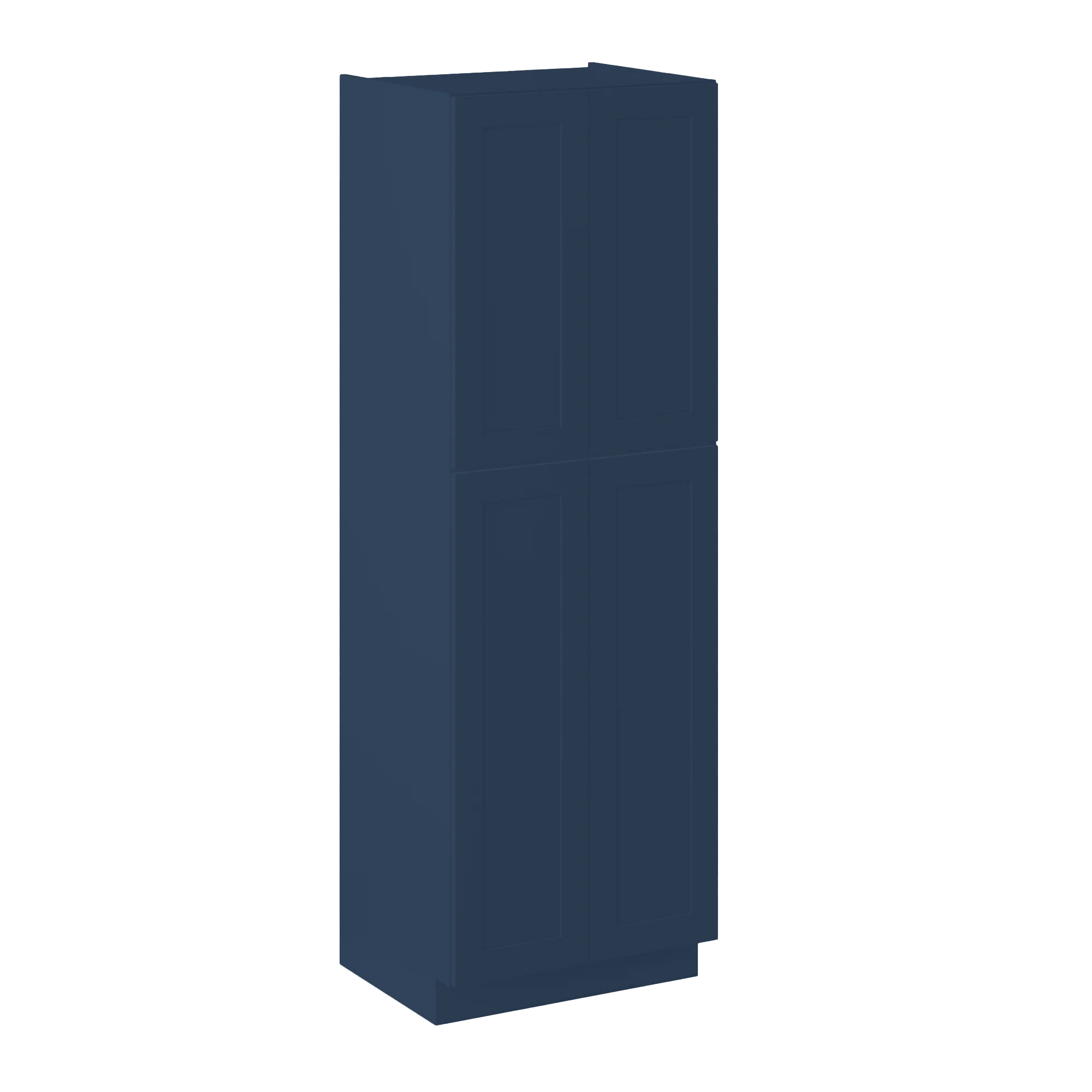 Utility Kitchen Cabinet U3090 Danbury Blue LessCare 30 in. width 90 in. height 24 in. depth - Image 2