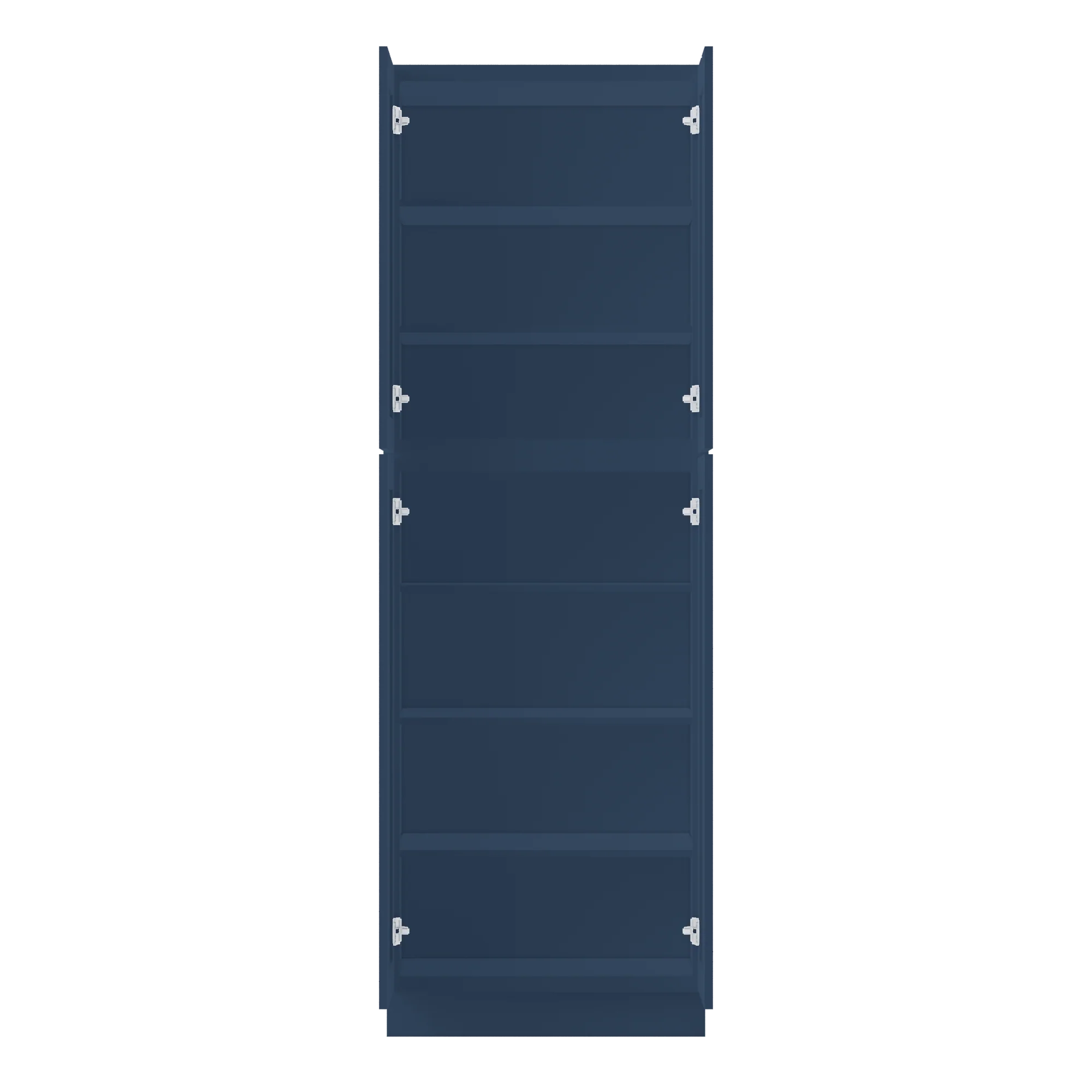Utility Kitchen Cabinet U3090 Danbury Blue LessCare 30 in. width 90 in. height 24 in. depth - Image 4