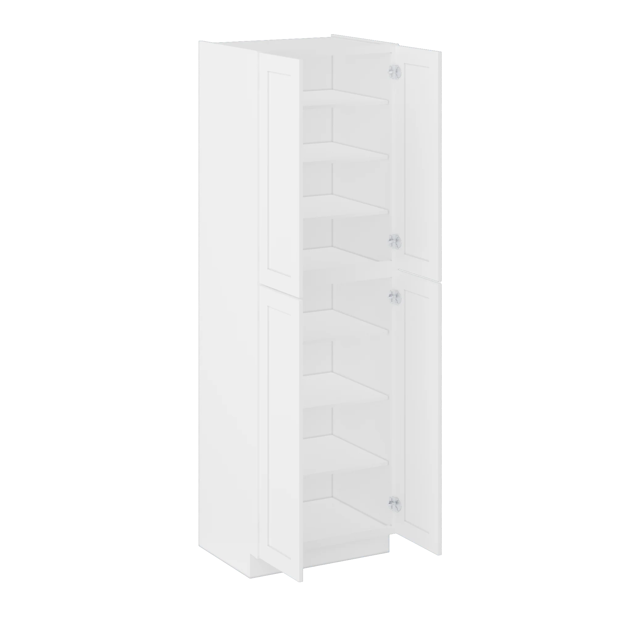 Utility Kitchen Cabinet U3096 Alpina White 30"W x 84"H x 24"D - Image 4