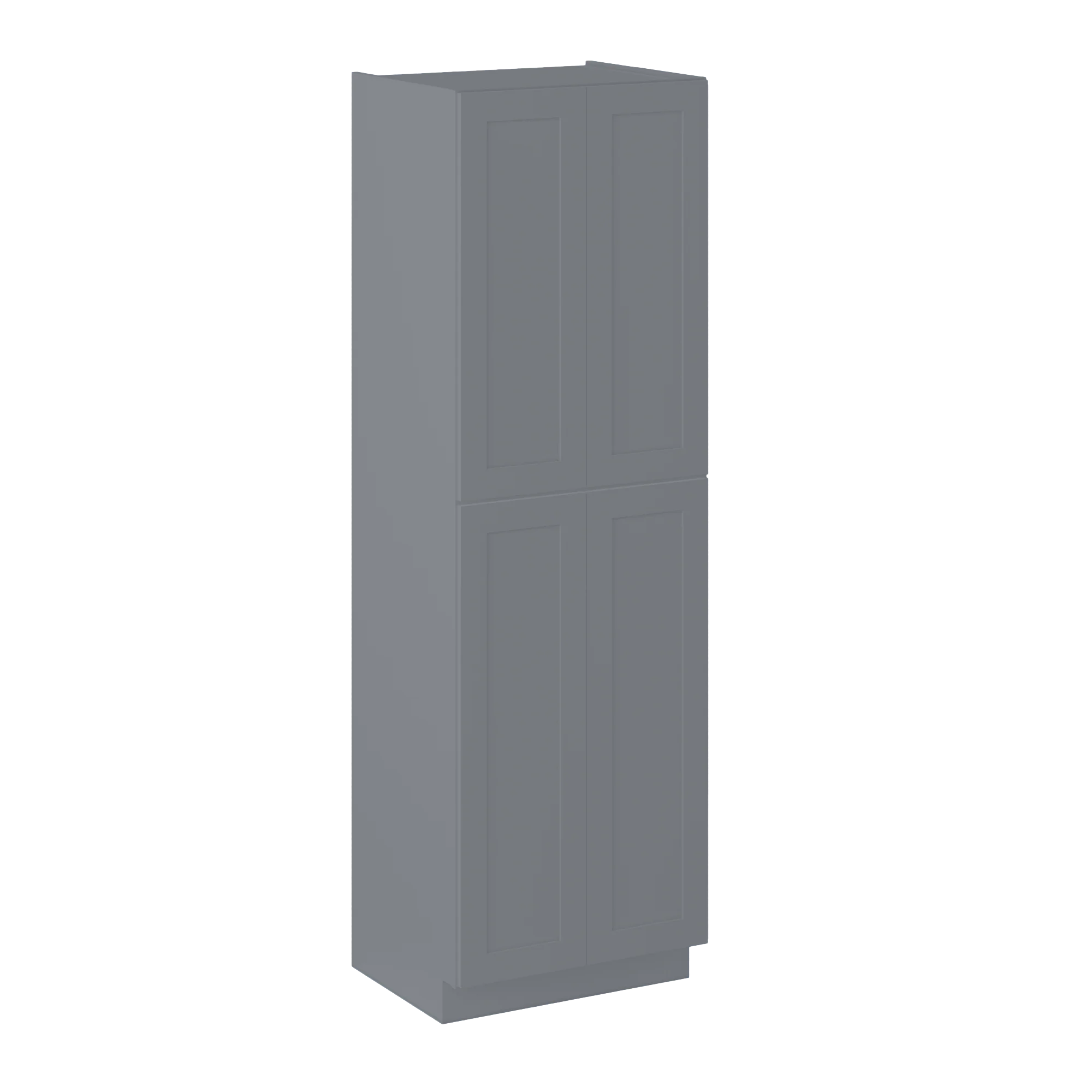 Utility Kitchen Cabinet U3096 Colonial Gray 30"W x 84"H x 24"D - Image 2