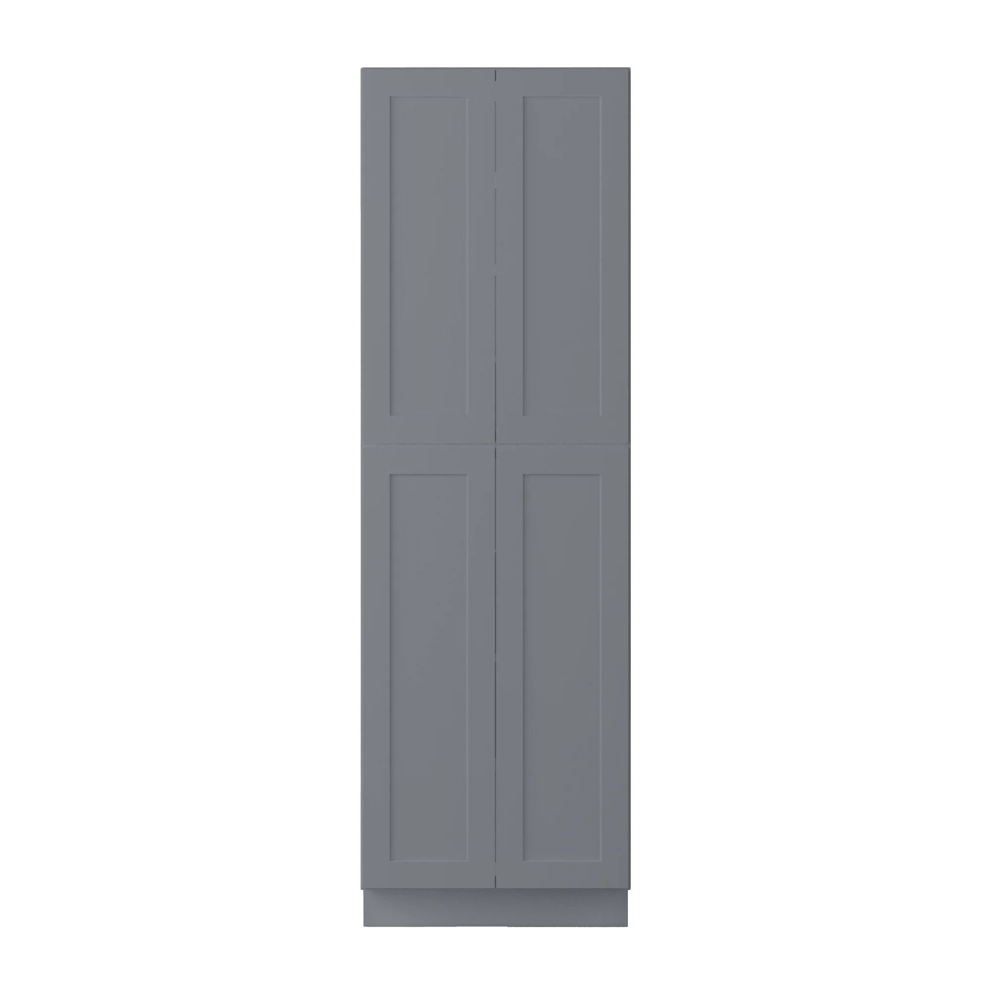 Utility Kitchen Cabinet U3096 Colonial Gray 30"W x 84"H x 24"D - Image 3