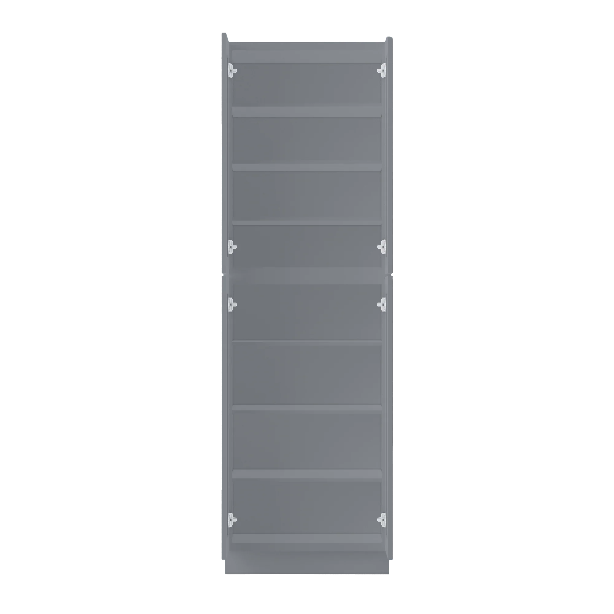 Utility Kitchen Cabinet U3096 Colonial Gray 30"W x 84"H x 24"D - Image 5
