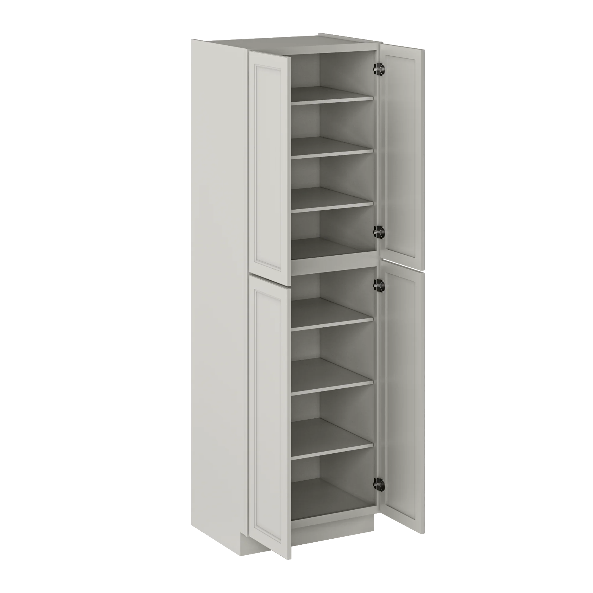 30”W x 96”H x 24”D Utility Kitchen Cabinet - Milan Pearl - Image 4