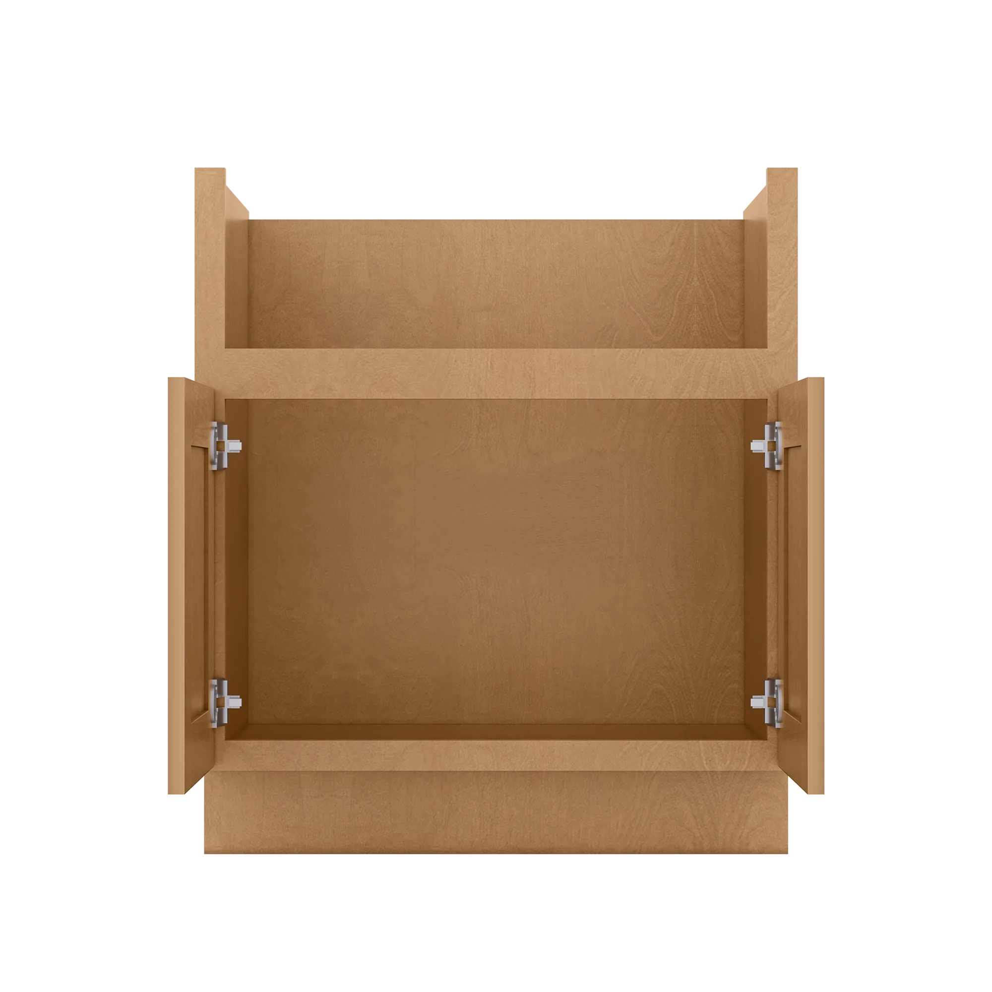 30"W Farmhouse Sink Base Cabinet Shaker Toffee - Image 5
