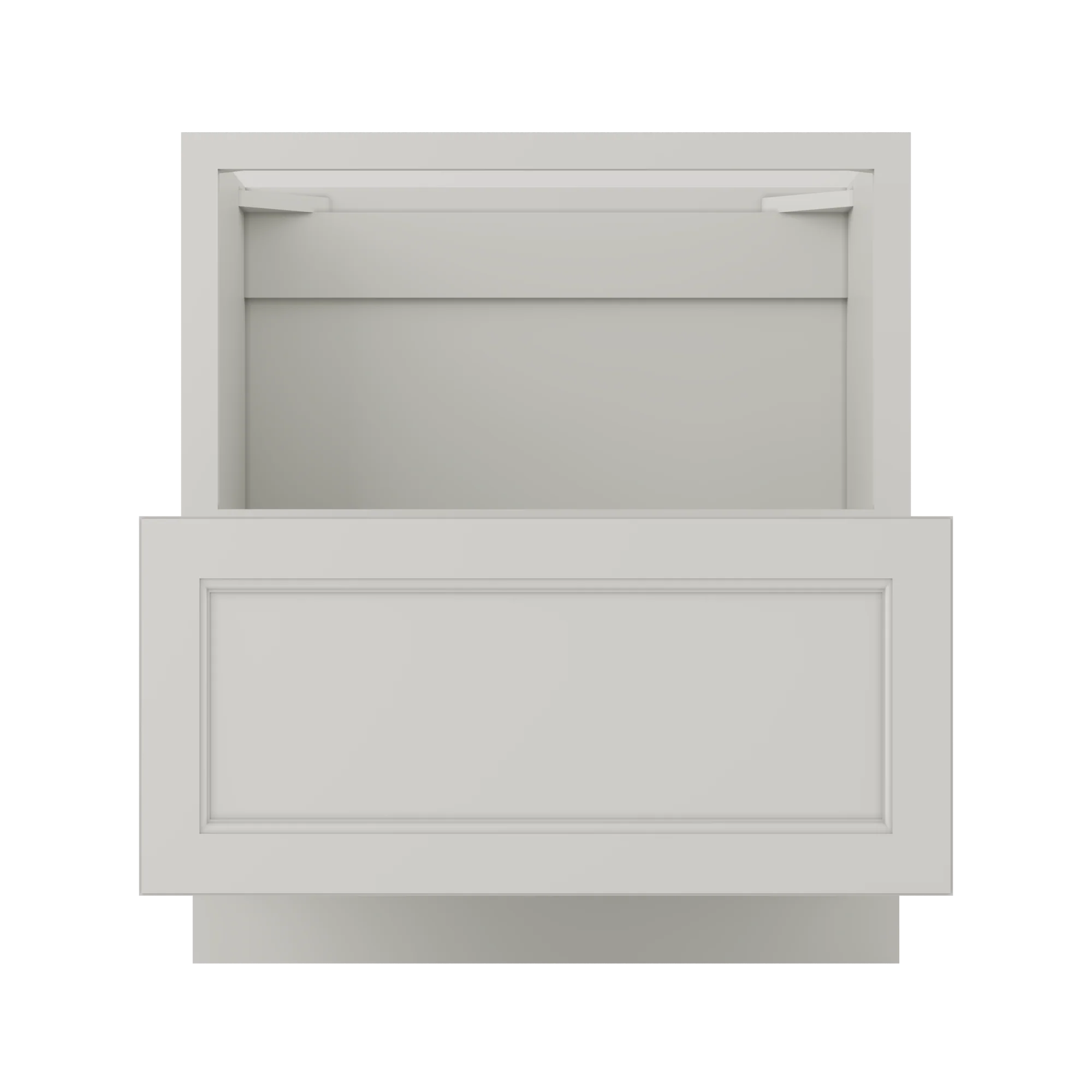 Base microwave cabinet with one drawer BMC30 Milan Pearl LessCare 30 in. width 34.5 in. height 24 in. depth - Image 5