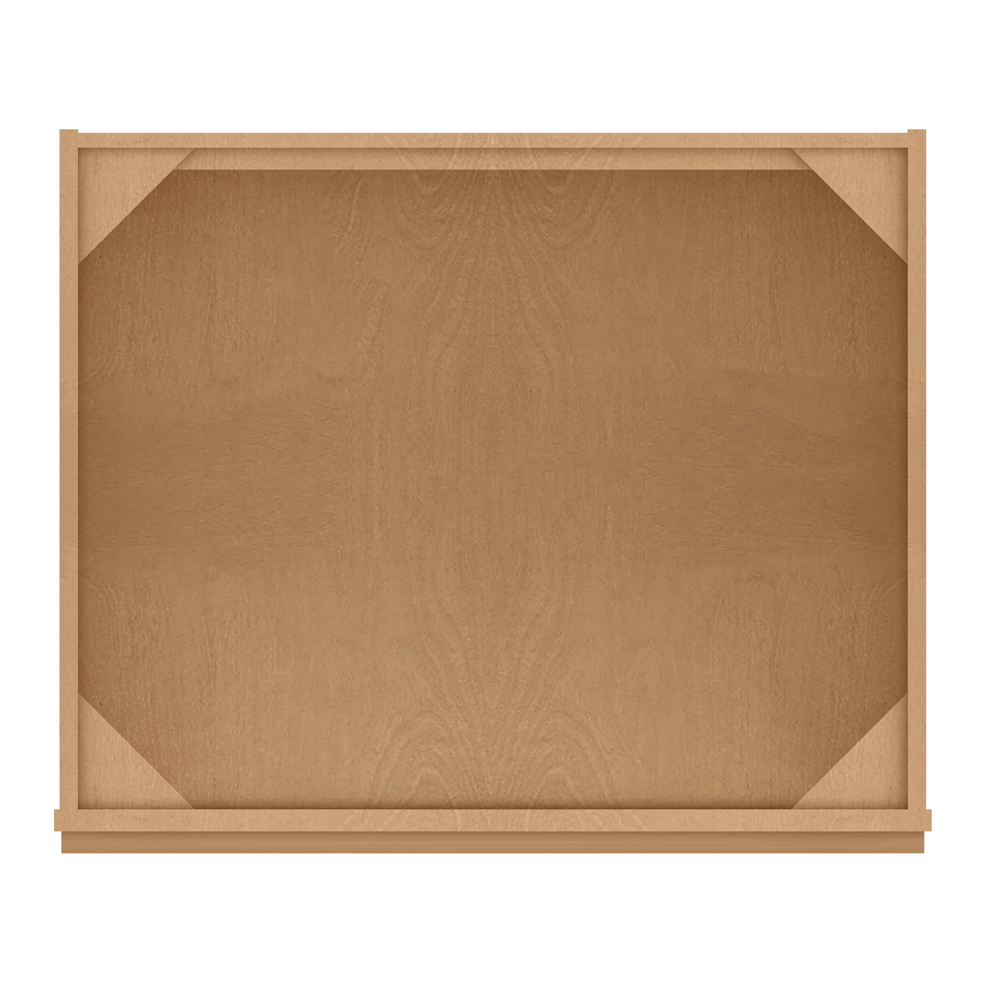 Base microwave cabinet with one drawer BMC30 Shaker Toffee LessCare 30 in. width 34.5 in. height 24 in. depth - Image 6
