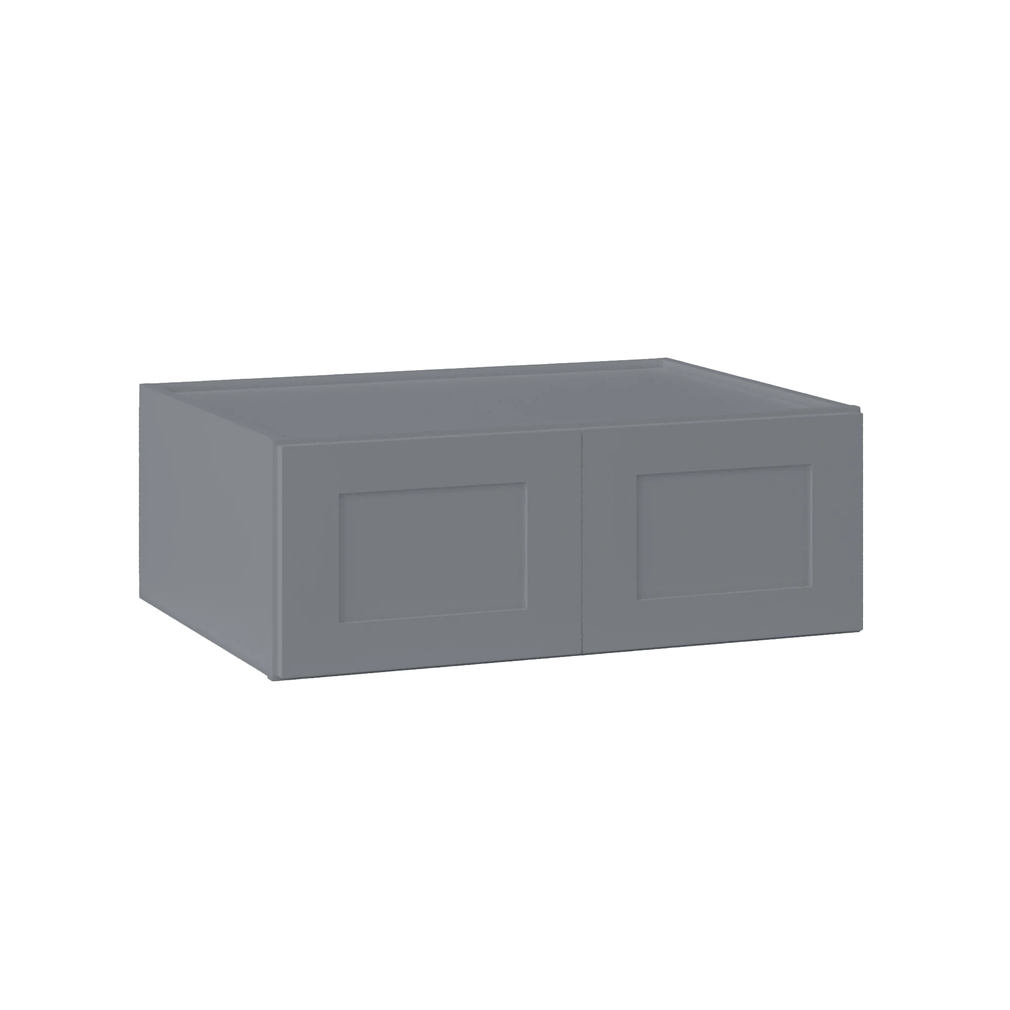 Wall Kitchen Cabinet W331224 Colonial Gray LessCare 33 in. width 12 in. height 24 in. depth - Image 2