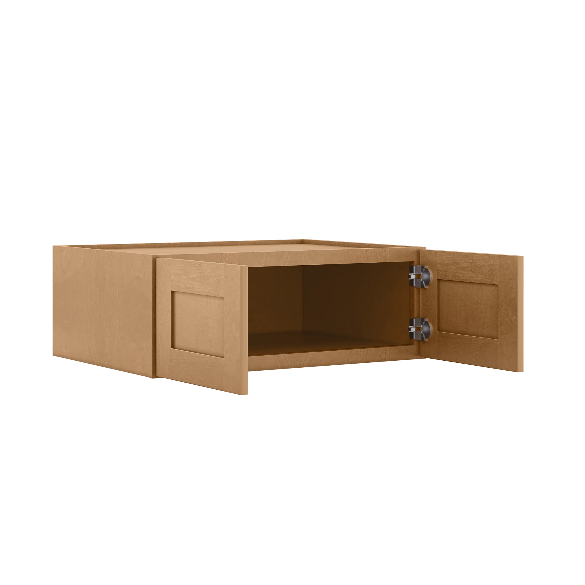 Wall Kitchen Cabinet W331224 Shaker Toffee LessCare 33 in. width 12 in. height 24 in. depth - Image 4