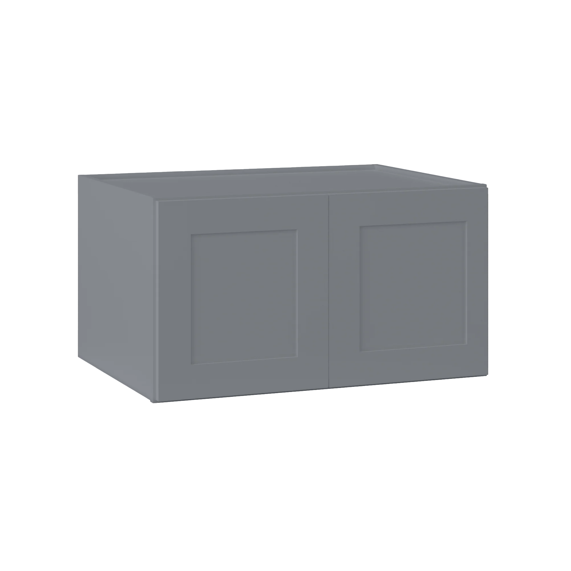 Wall Kitchen Cabinet W331824 Colonial Gray LessCare 33 in. width 18 in. height 24 in. depth - Image 2