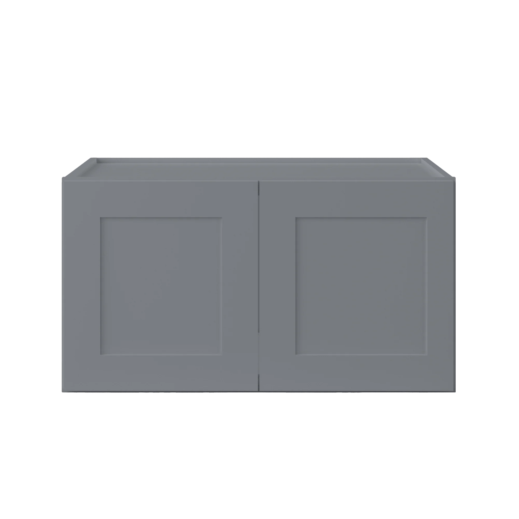 Wall Kitchen Cabinet W331824 Colonial Gray LessCare 33 in. width 18 in. height 24 in. depth - Image 3