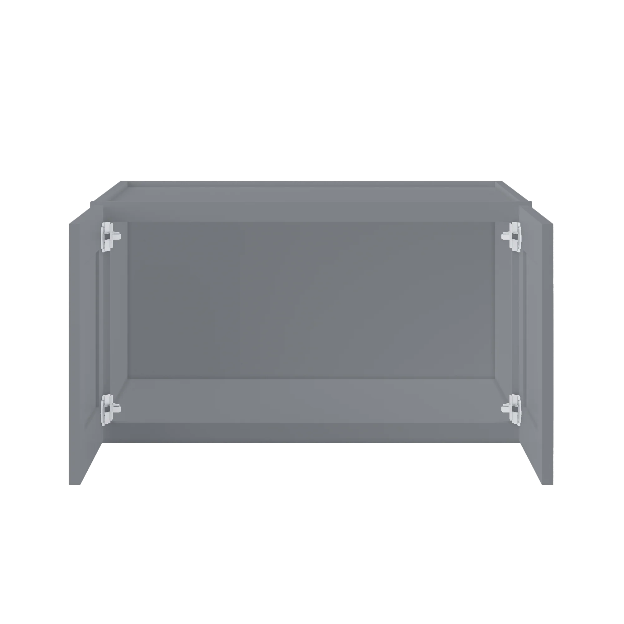 Wall Kitchen Cabinet W331824 Colonial Gray LessCare 33 in. width 18 in. height 24 in. depth - Image 5