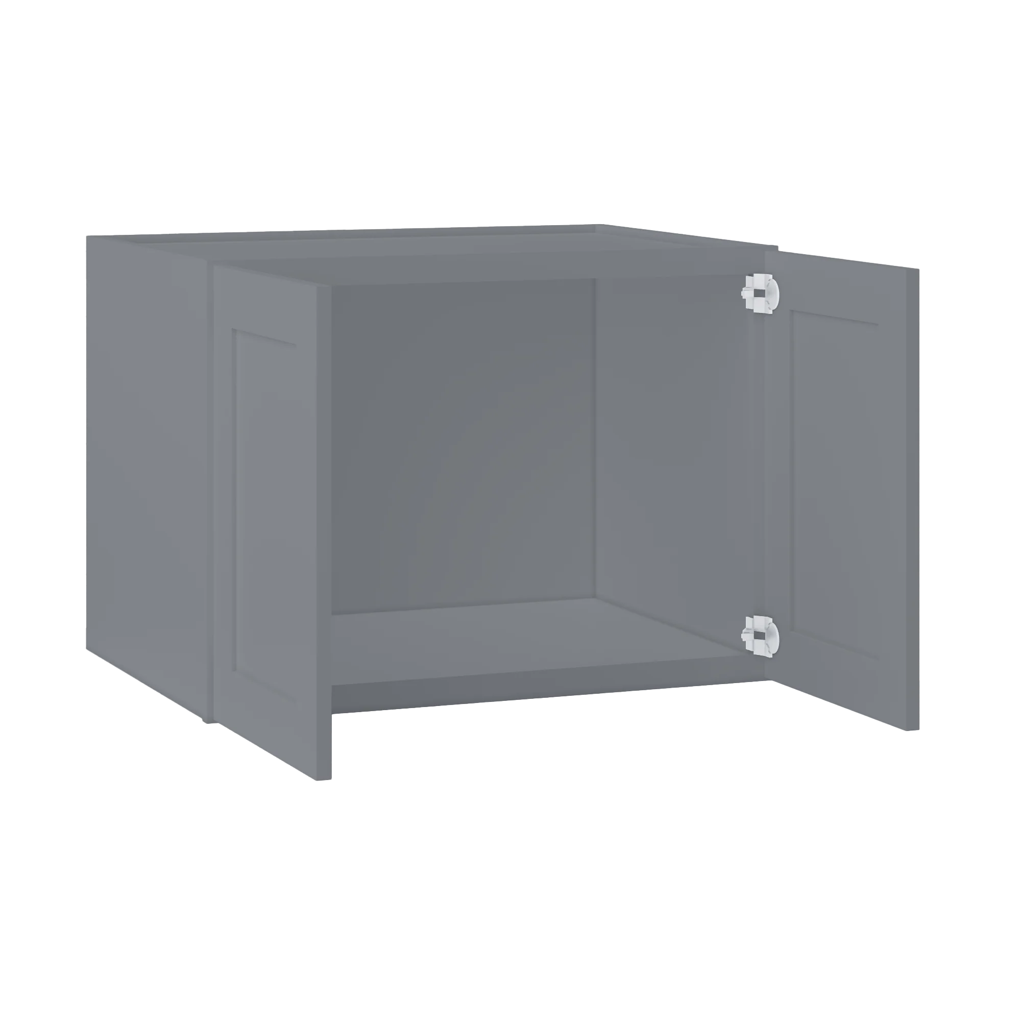 Wall Kitchen Cabinet W332424 Colonial Gray LessCare 33 in. width 24 in. height 24 in. depth - Image 4
