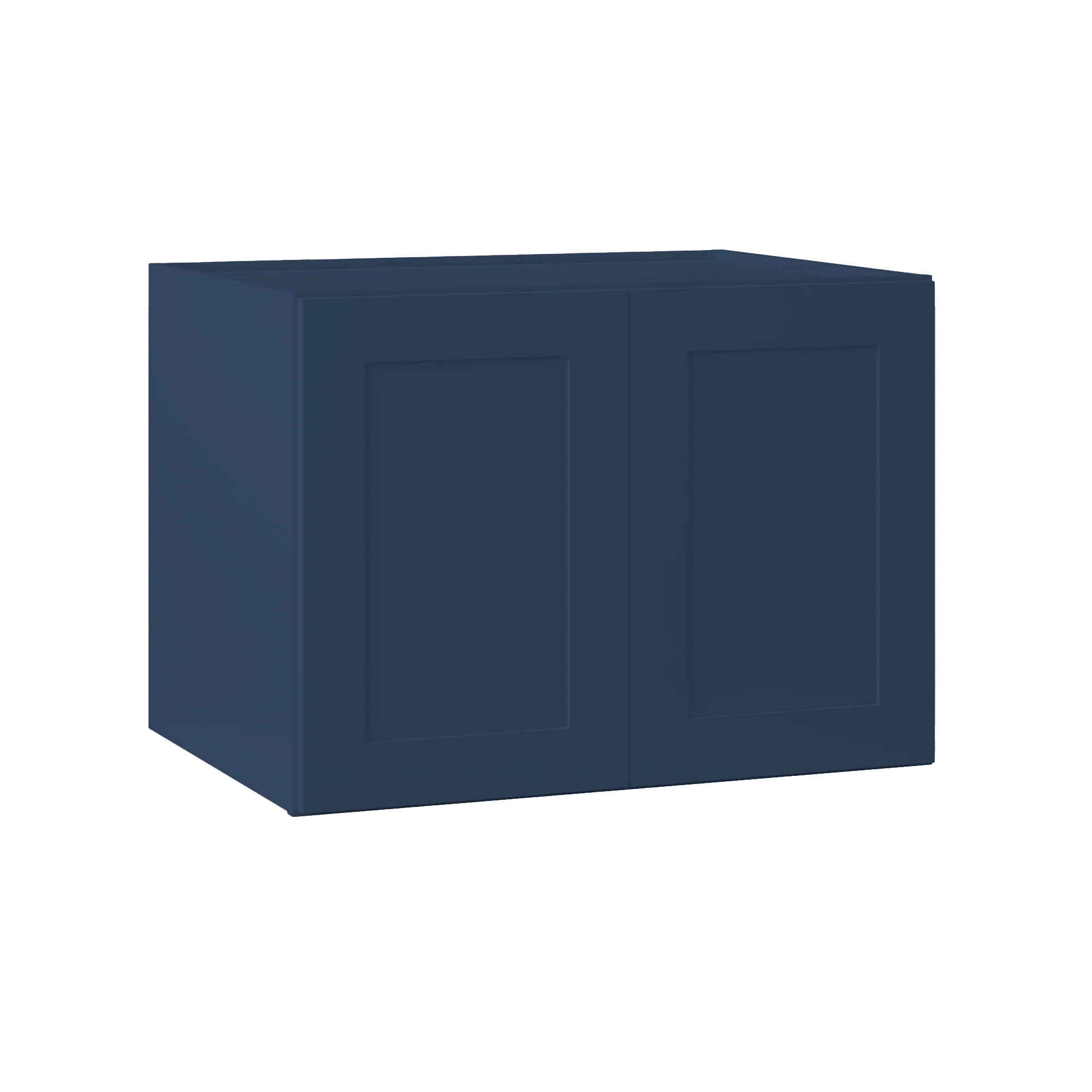 Wall Kitchen Cabinet W332424 Danbury Blue LessCare 33 in. width 24 in. height 24 in. depth - Image 2