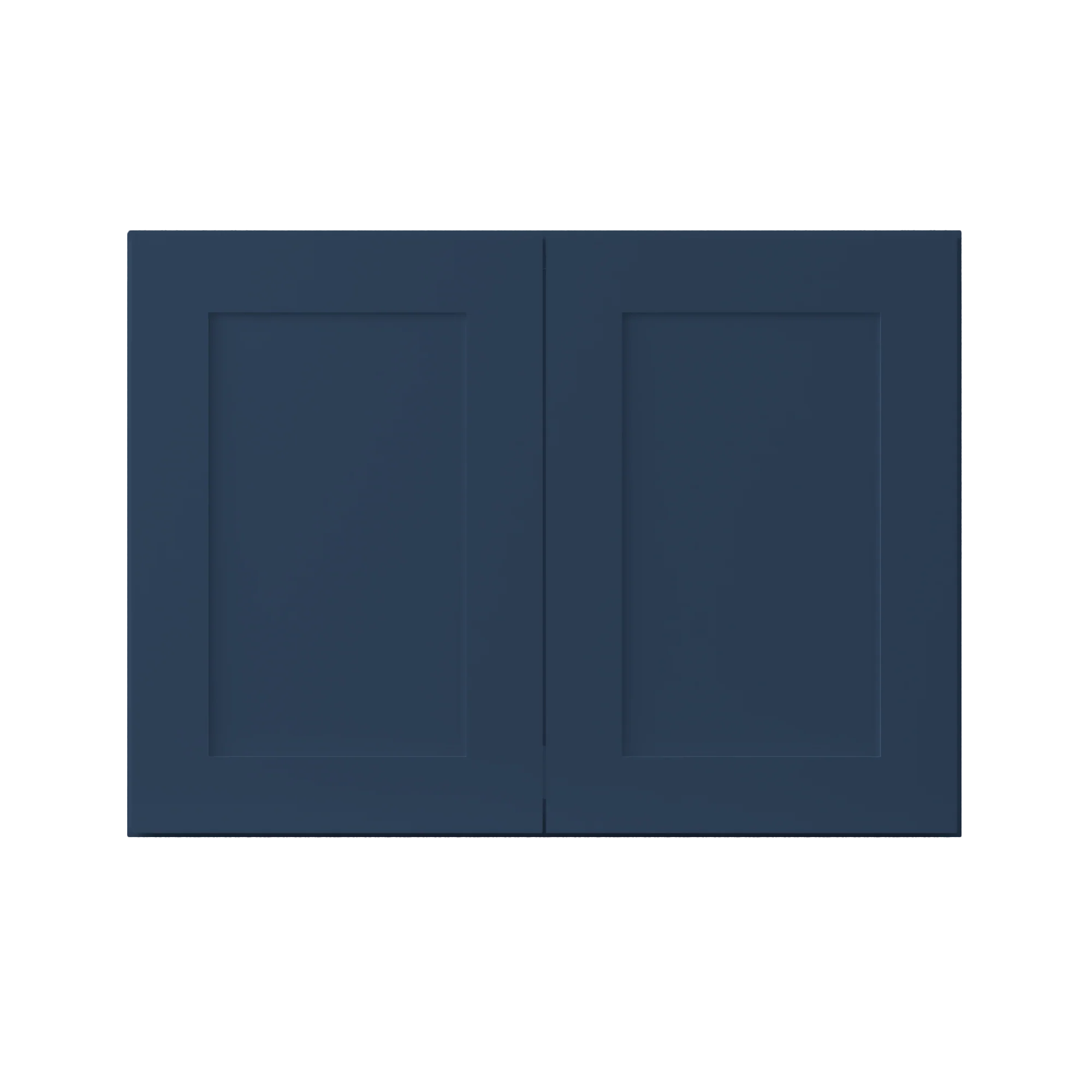 Wall Kitchen Cabinet W332424 Danbury Blue LessCare 33 in. width 24 in. height 24 in. depth - Image 3