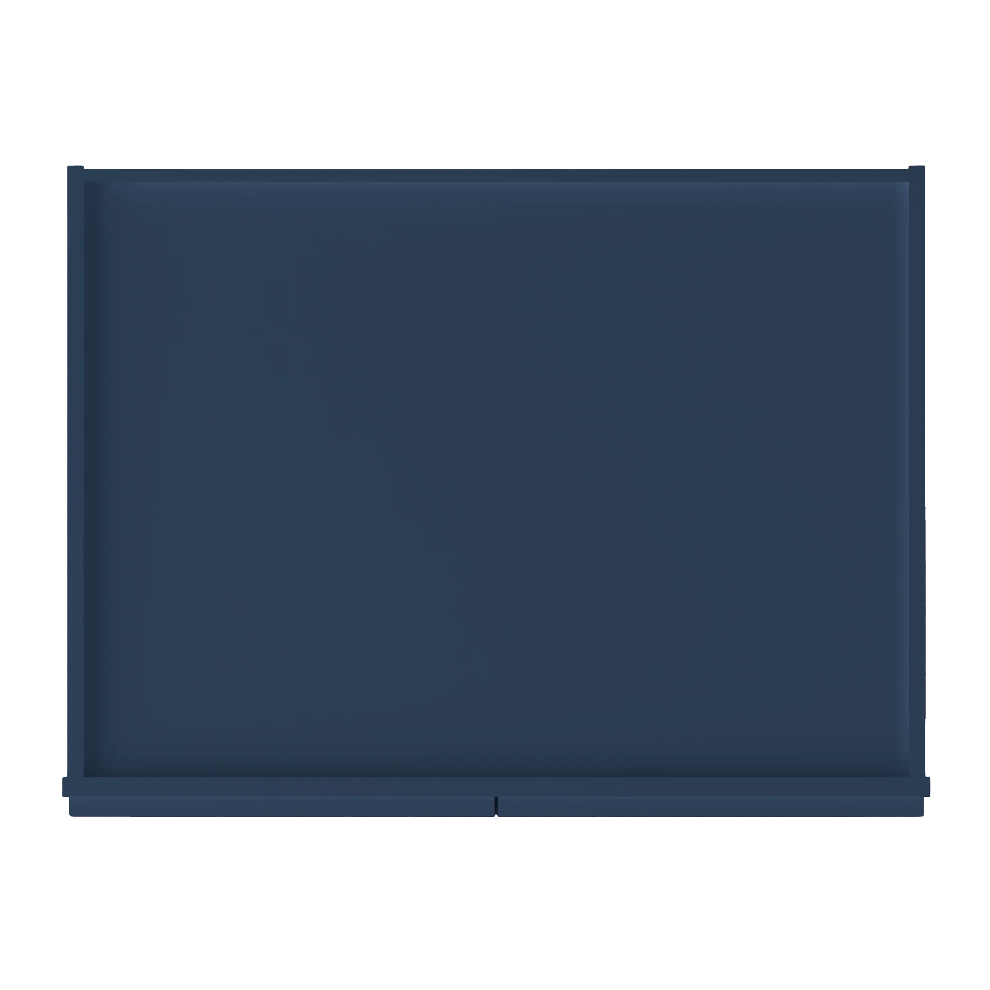 Wall Kitchen Cabinet W332424 Danbury Blue LessCare 33 in. width 24 in. height 24 in. depth - Image 6