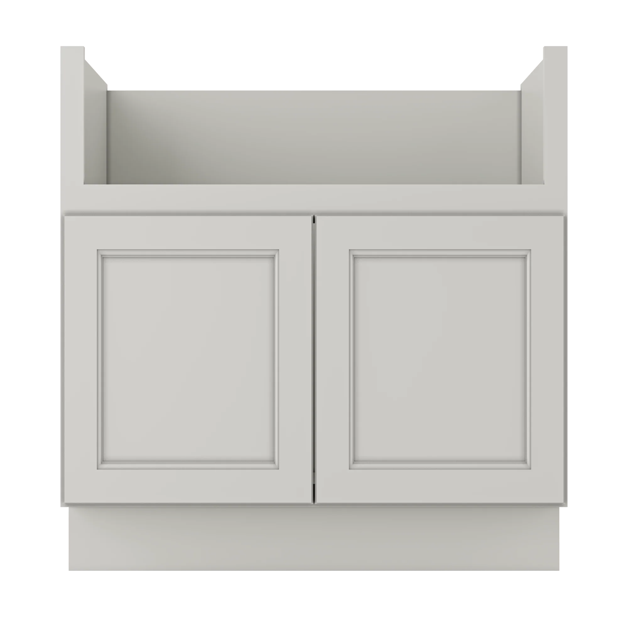 33"W Farmhouse Sink Base Cabinet - Milan Pearl - Image 3