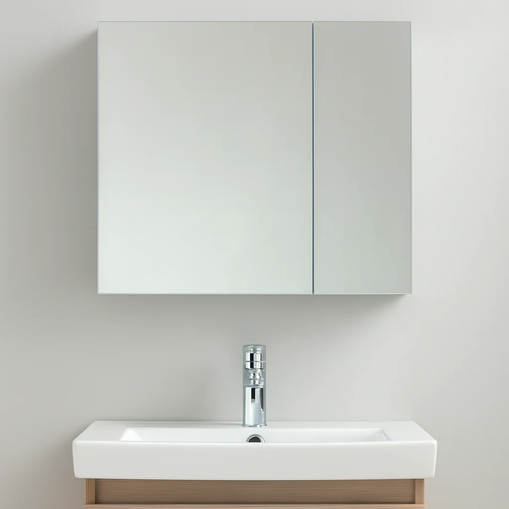 35 W x 26 H Mirrored  Medicine Cabinet LMC1-35