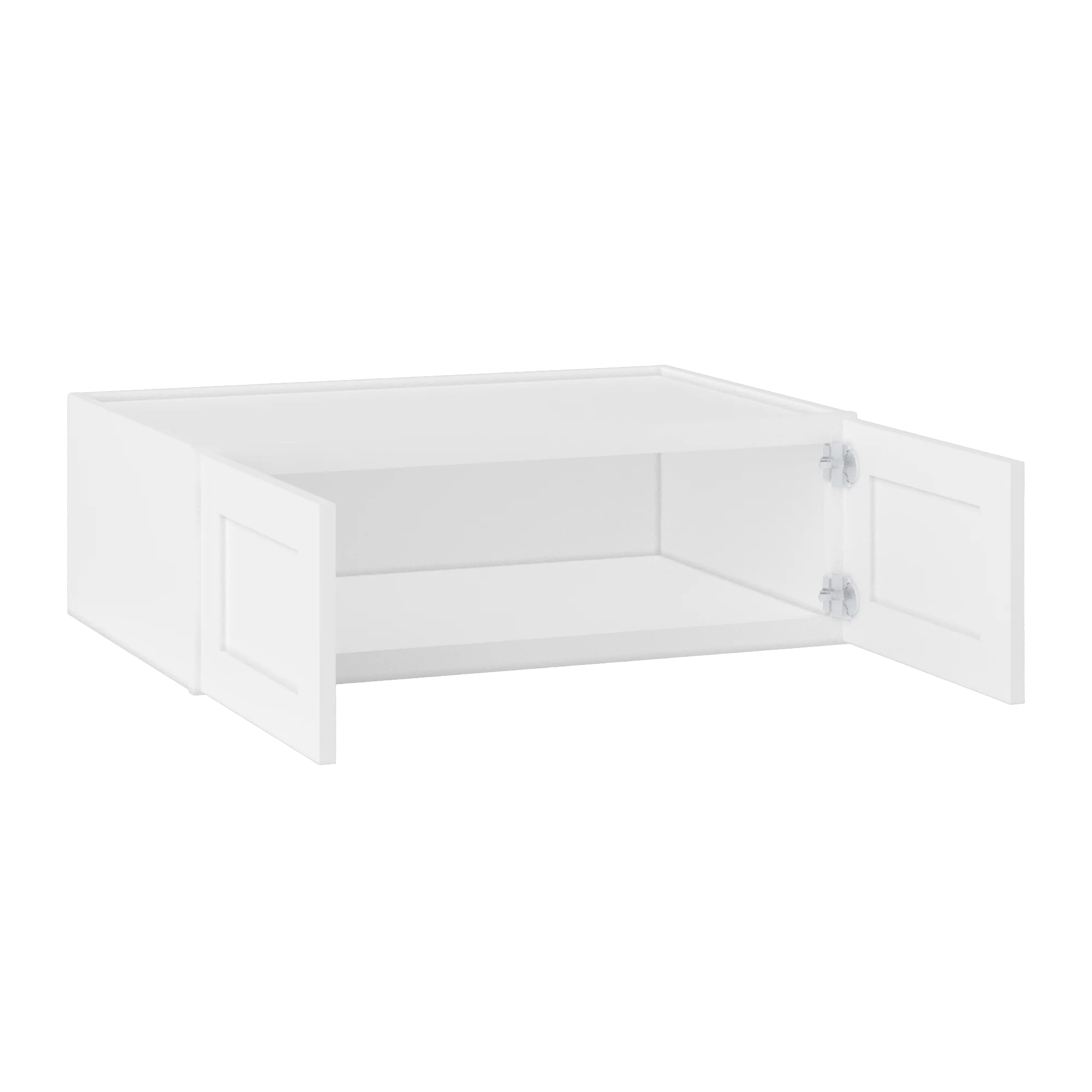 Wall Kitchen Cabinet W361224 Alpina White LessCare 36 in. width 12 in. height 24 in. depth - Image 4