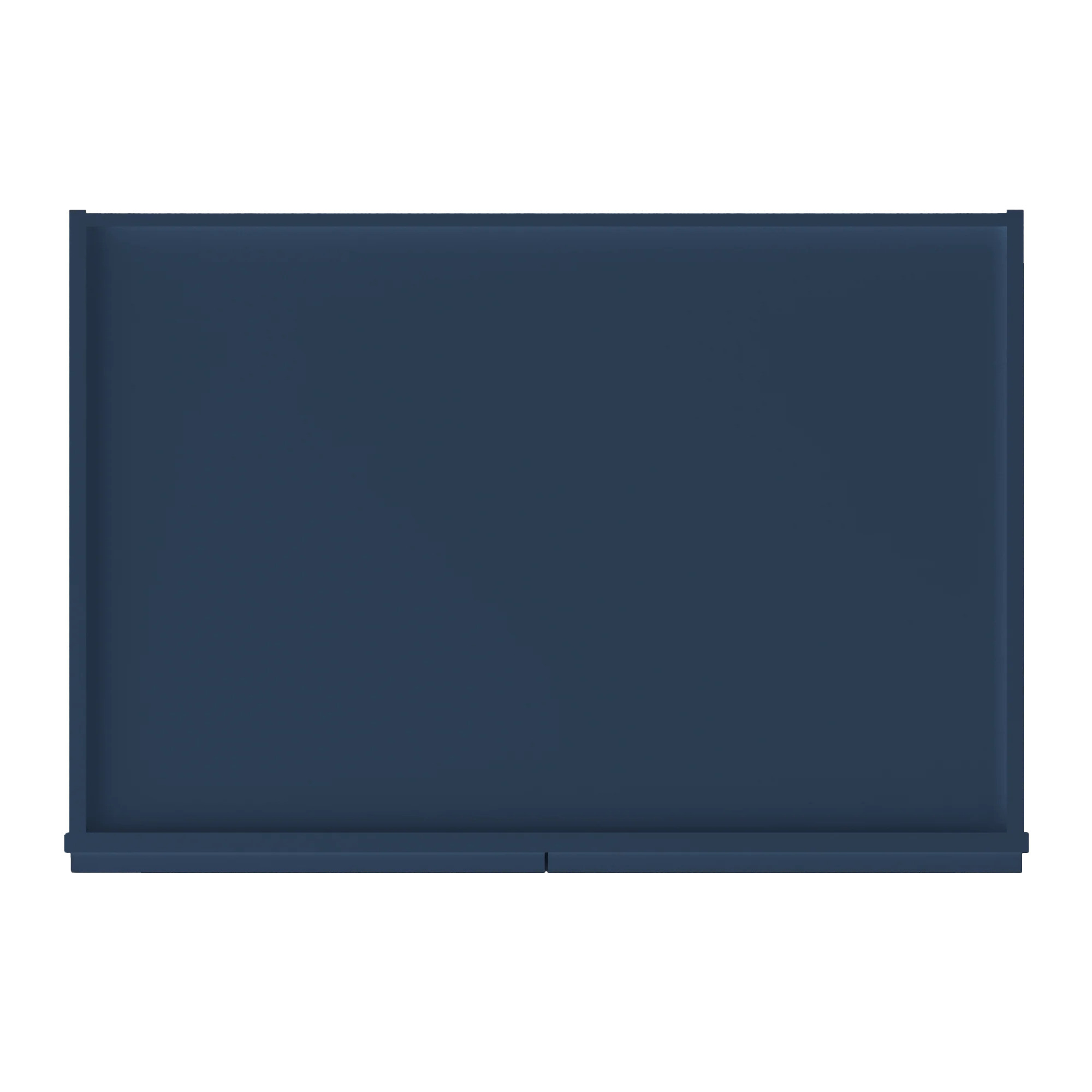 Wall Kitchen Cabinet W361224 Danbury Blue LessCare 36 in. width 12 in. height 24 in. depth - Image 6