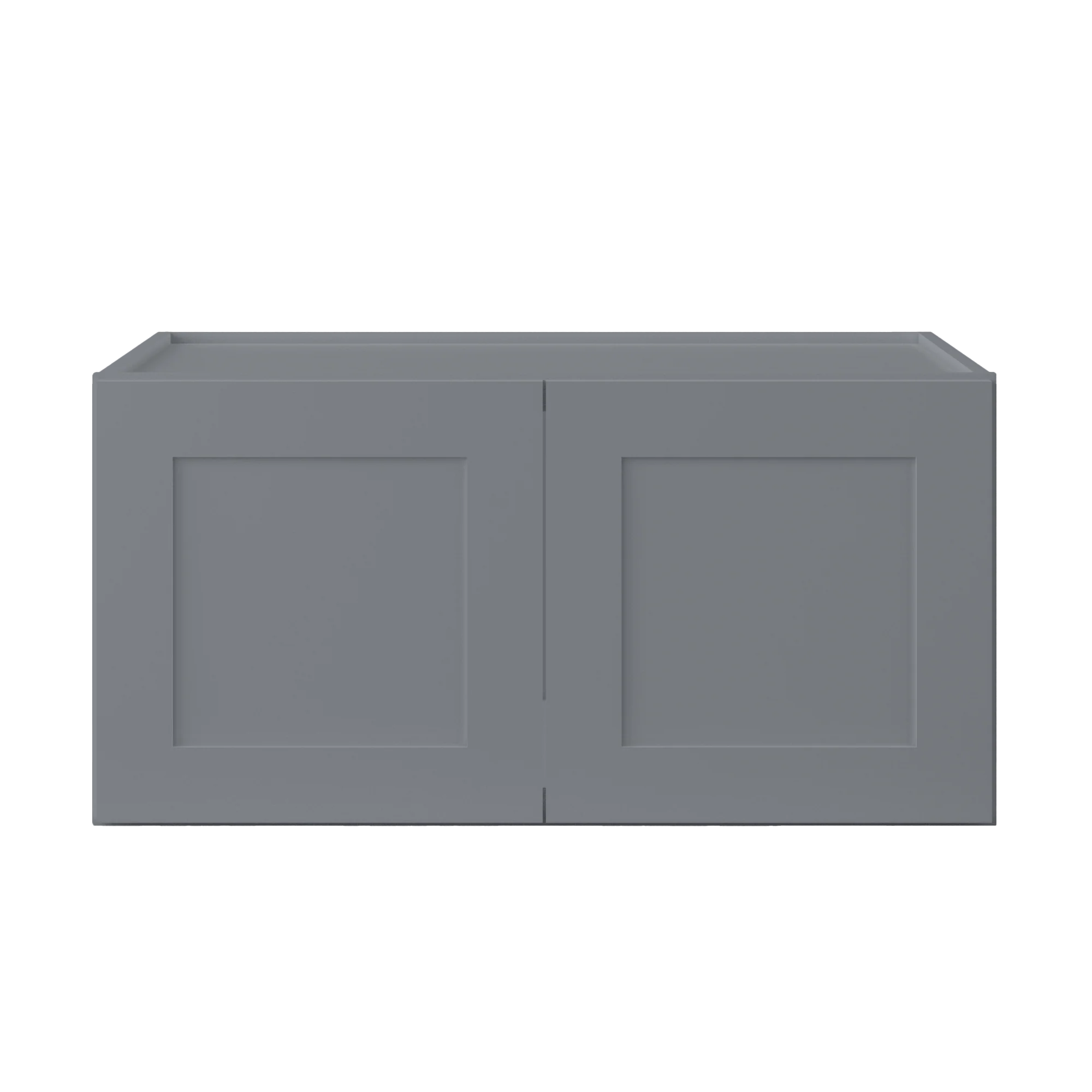 Wall Kitchen Cabinet W361824 Colonial Gray LessCare 36 in. width 18 in. height 24 in. depth - Image 3