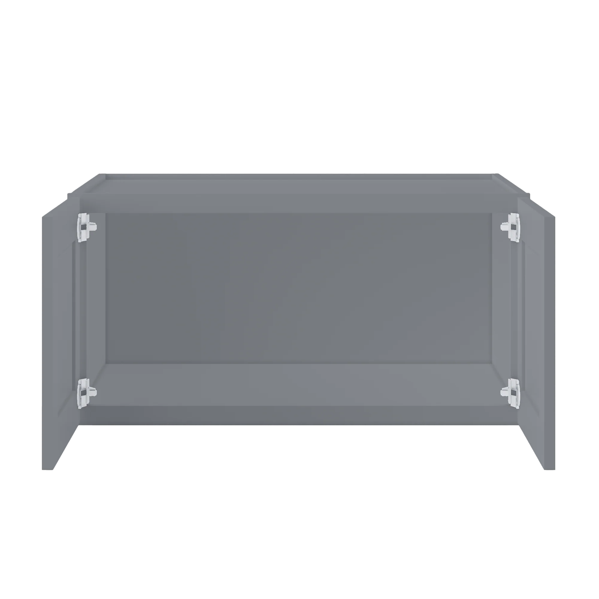 Wall Kitchen Cabinet W361824 Colonial Gray LessCare 36 in. width 18 in. height 24 in. depth - Image 5