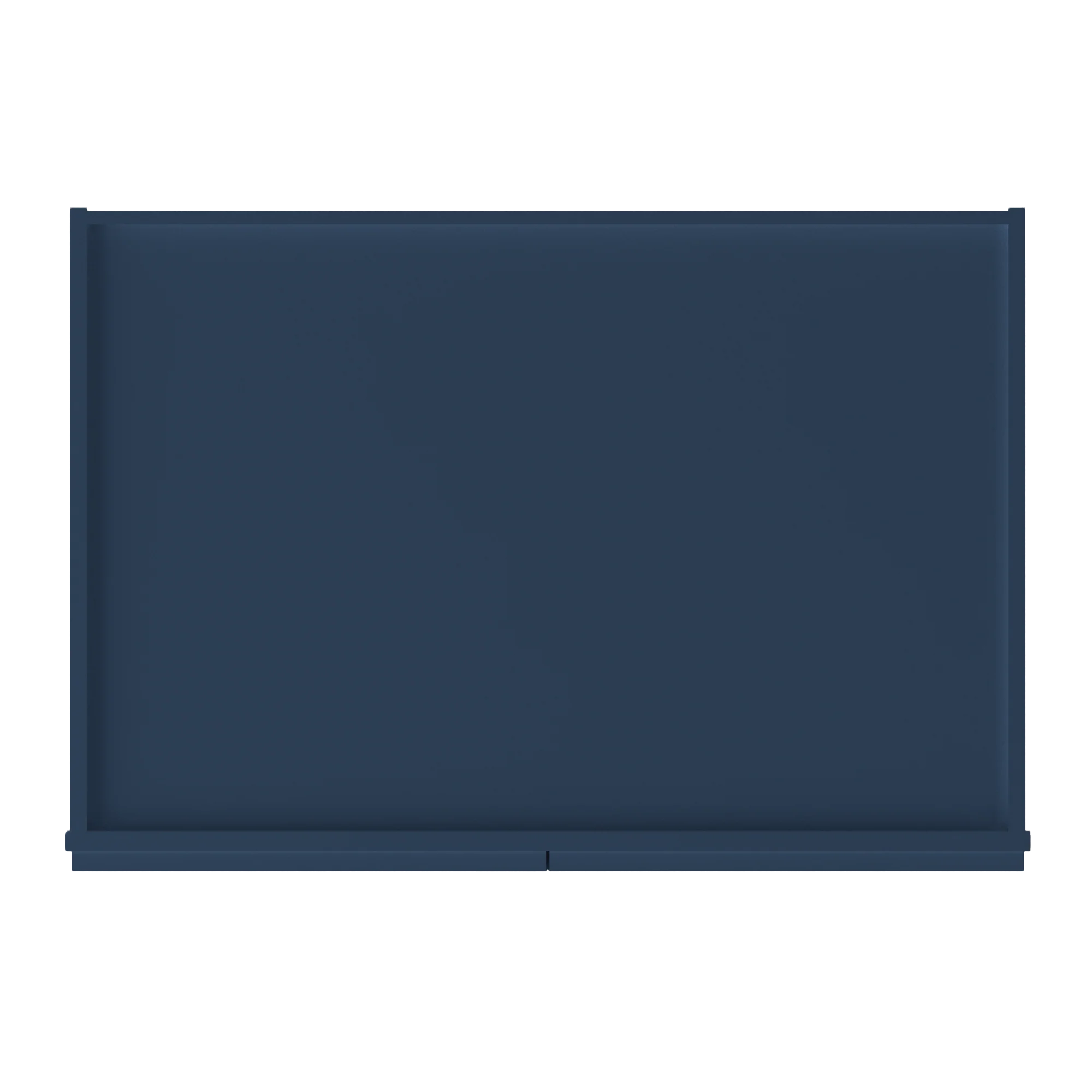 Wall Kitchen Cabinet W361824 Danbury Blue LessCare 36 in. width 18 in. height 24 in. depth - Image 6
