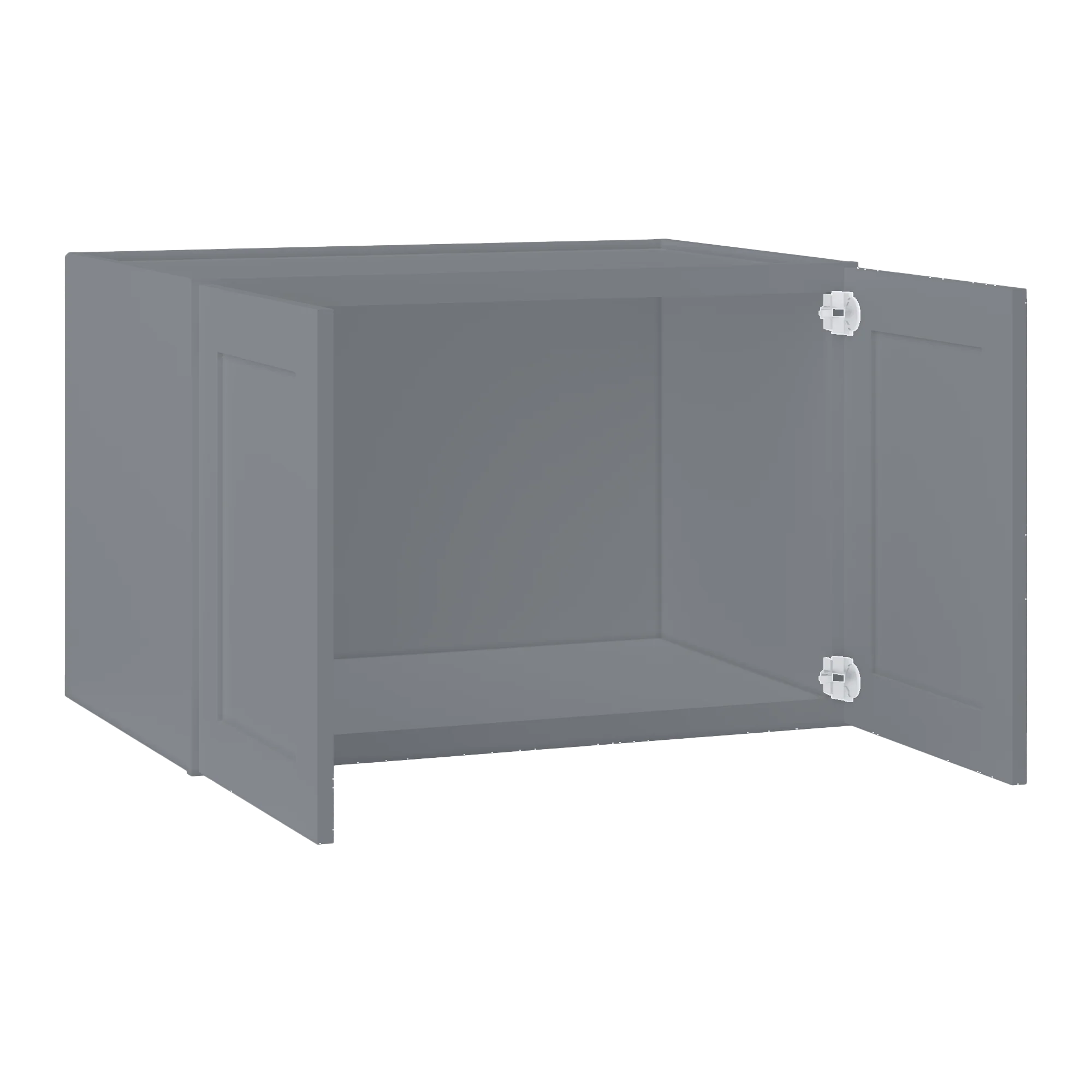 Wall Kitchen Cabinet W362424 Colonial Gray LessCare 36 in. width 24 in. height 24 in. depth - Image 4