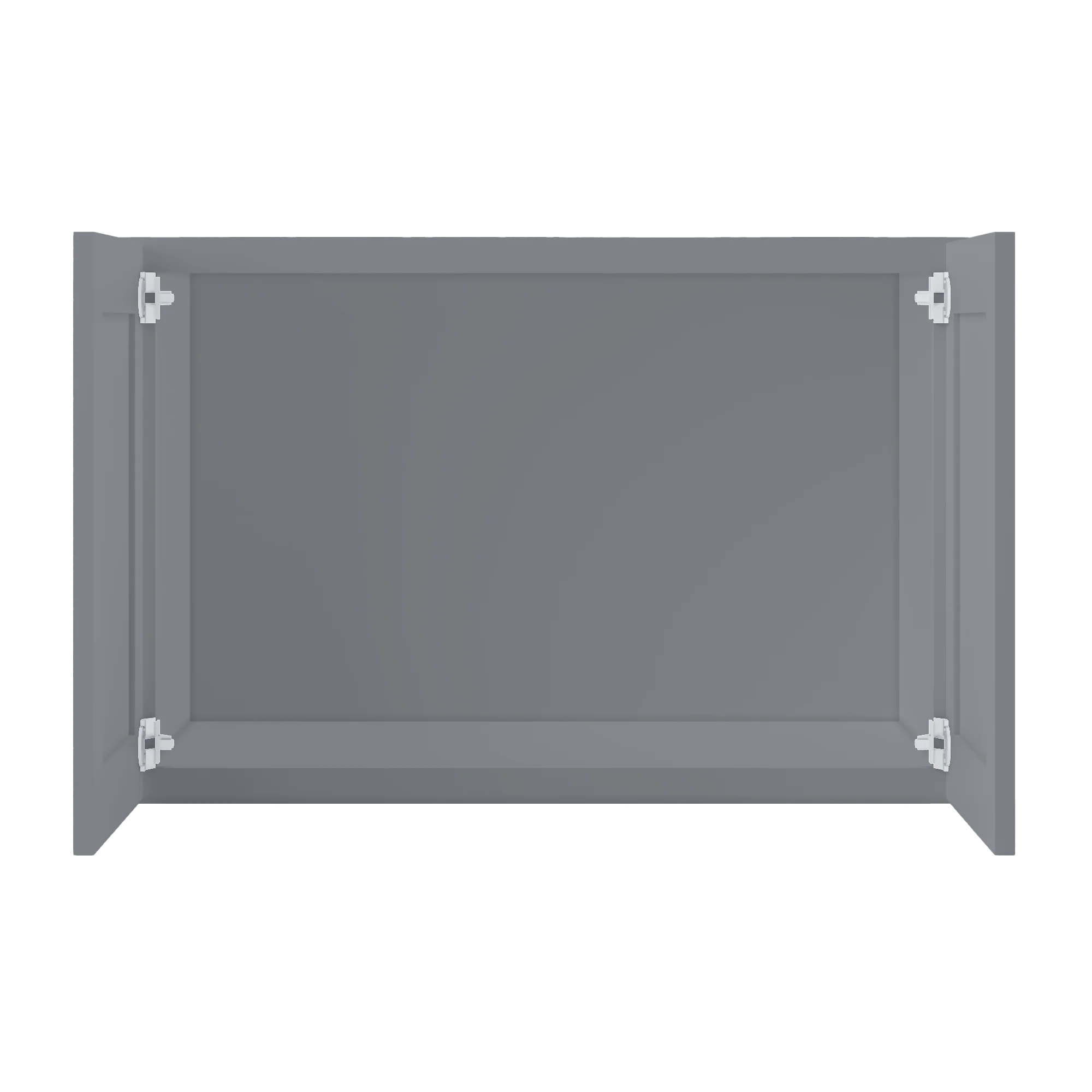 Wall Kitchen Cabinet W362424 Colonial Gray LessCare 36 in. width 24 in. height 24 in. depth - Image 5