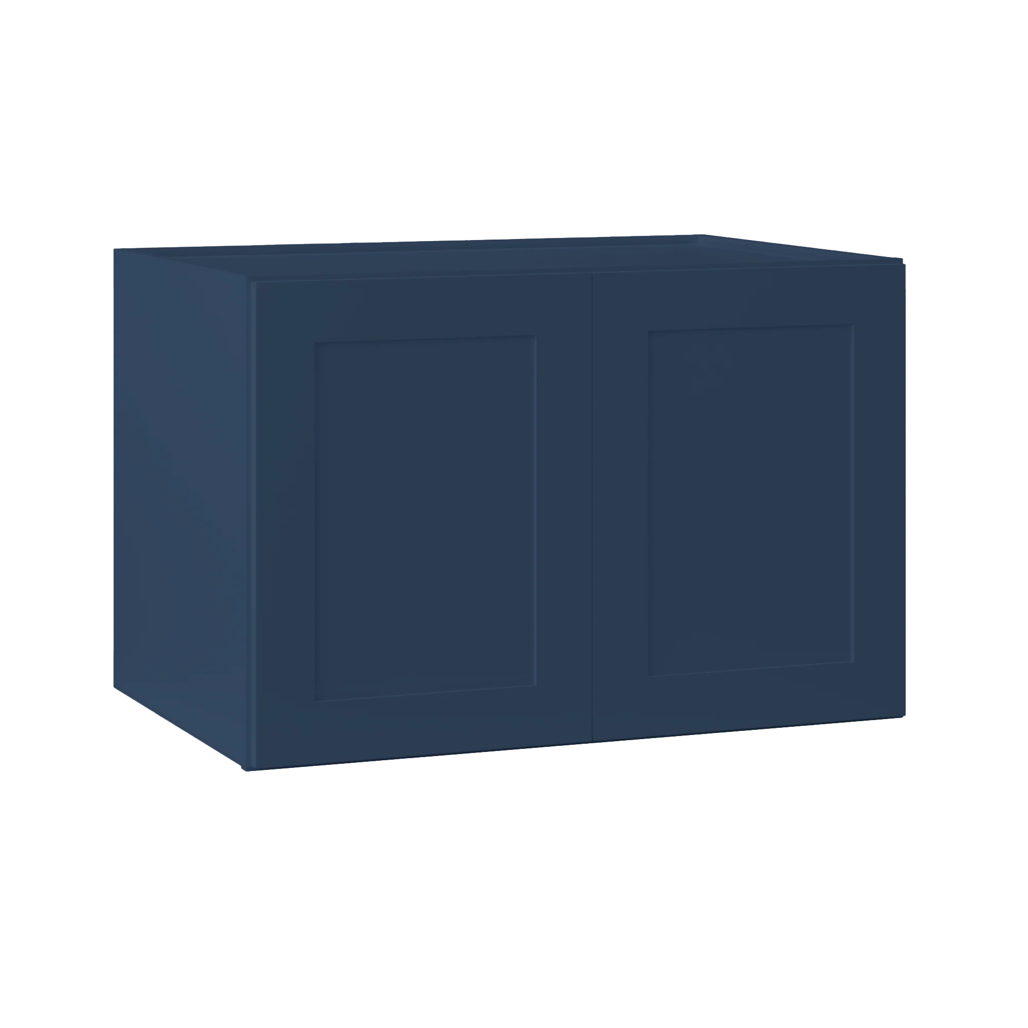 Wall Kitchen Cabinet W362424 Danbury Blue LessCare 36 in. width 24 in. height 24 in. depth - Image 2