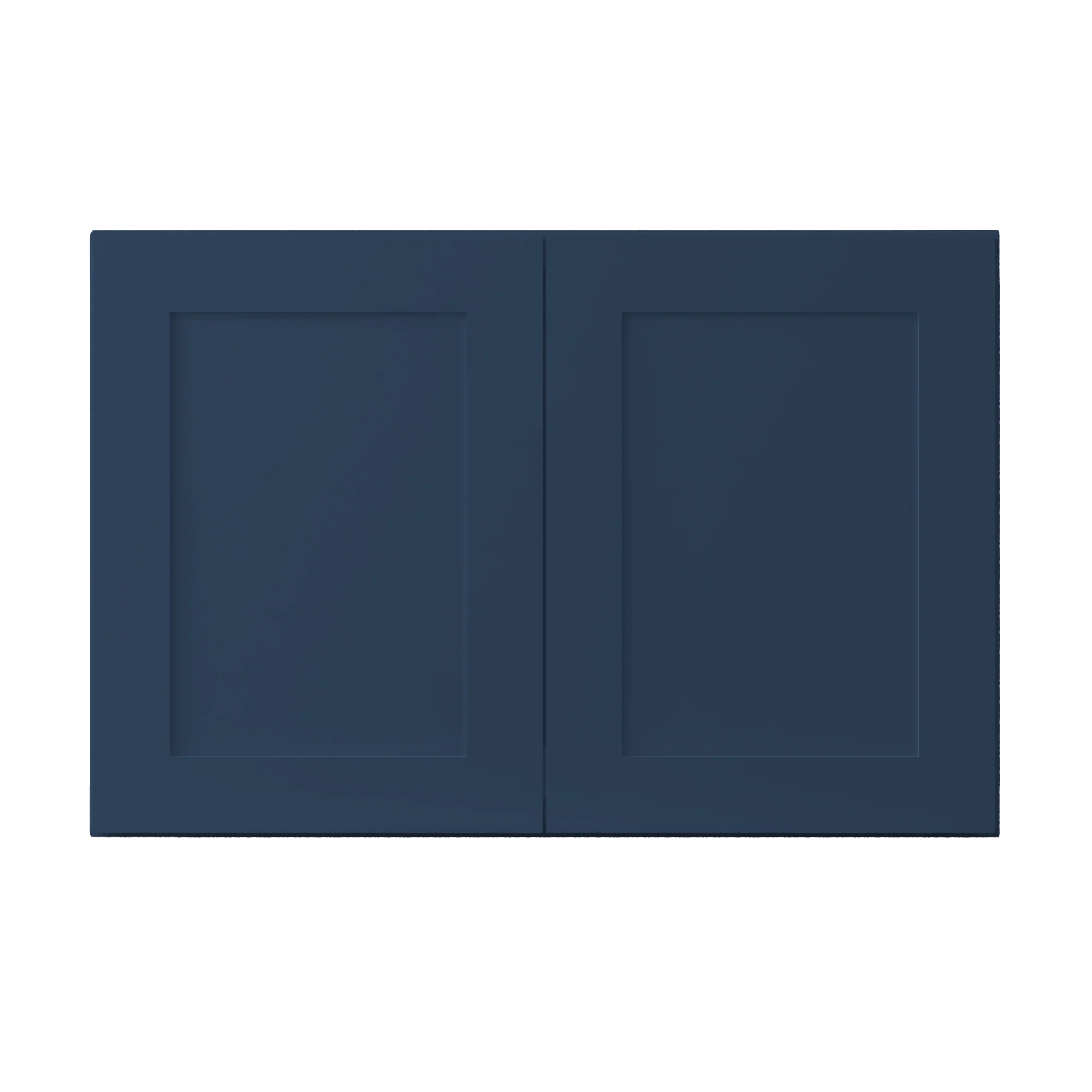Wall Kitchen Cabinet W362424 Danbury Blue LessCare 36 in. width 24 in. height 24 in. depth - Image 3