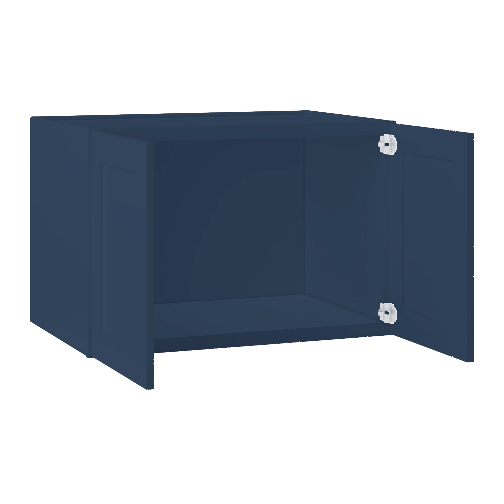 Wall Kitchen Cabinet W362424 Danbury Blue LessCare 36 in. width 24 in. height 24 in. depth - Image 4