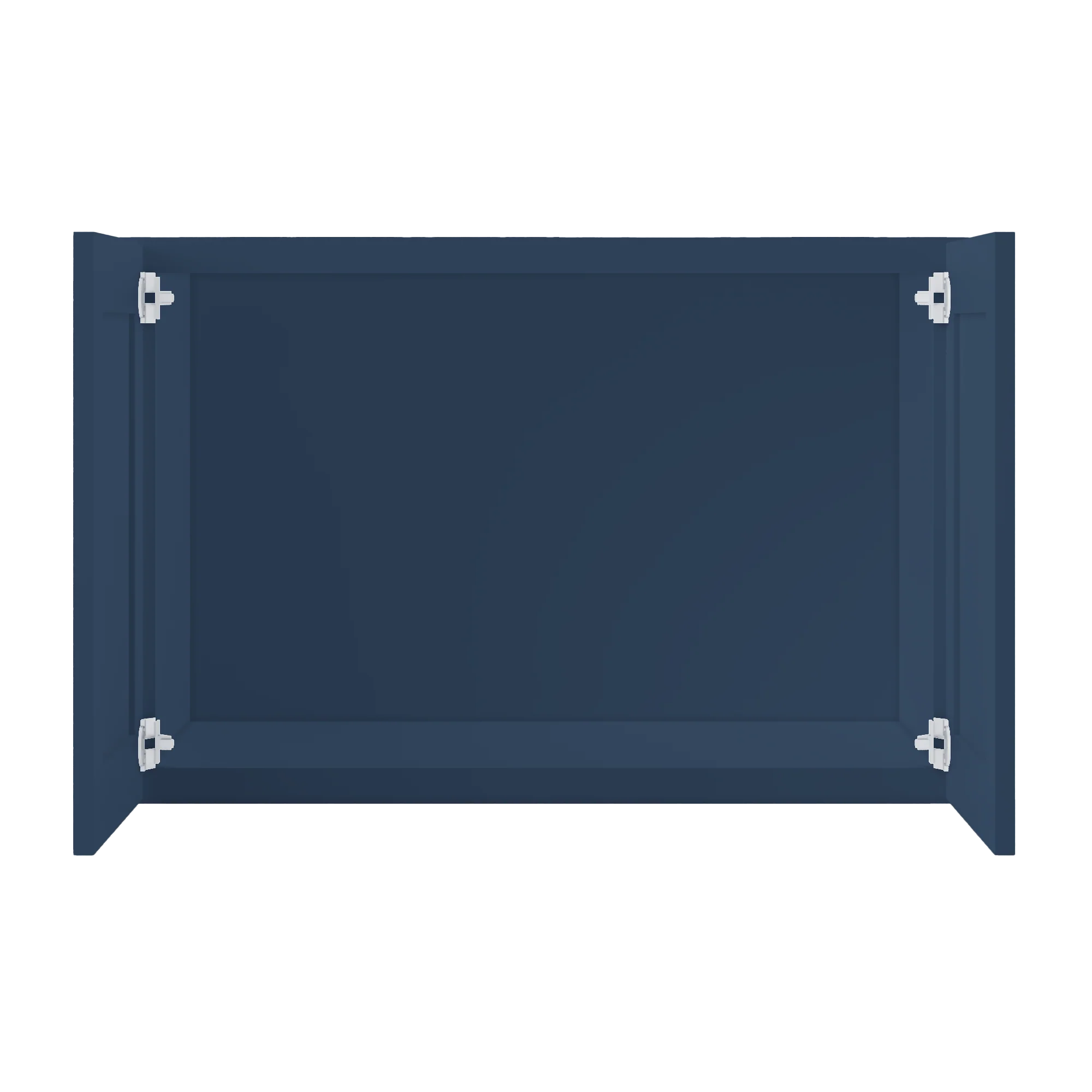 Wall Kitchen Cabinet W362424 Danbury Blue LessCare 36 in. width 24 in. height 24 in. depth - Image 5