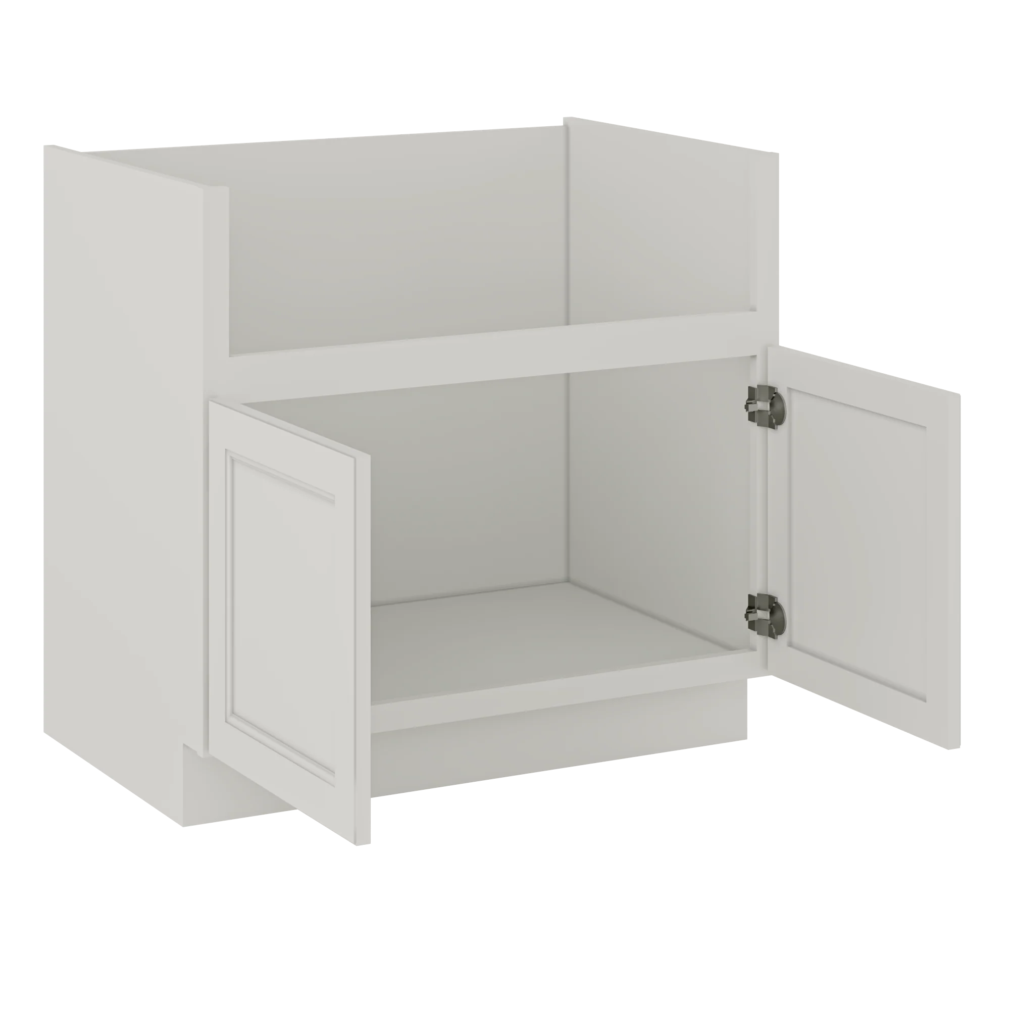 36"W Farmhouse Sink Base Cabinet SBF36-Milan Pearl - Image 4