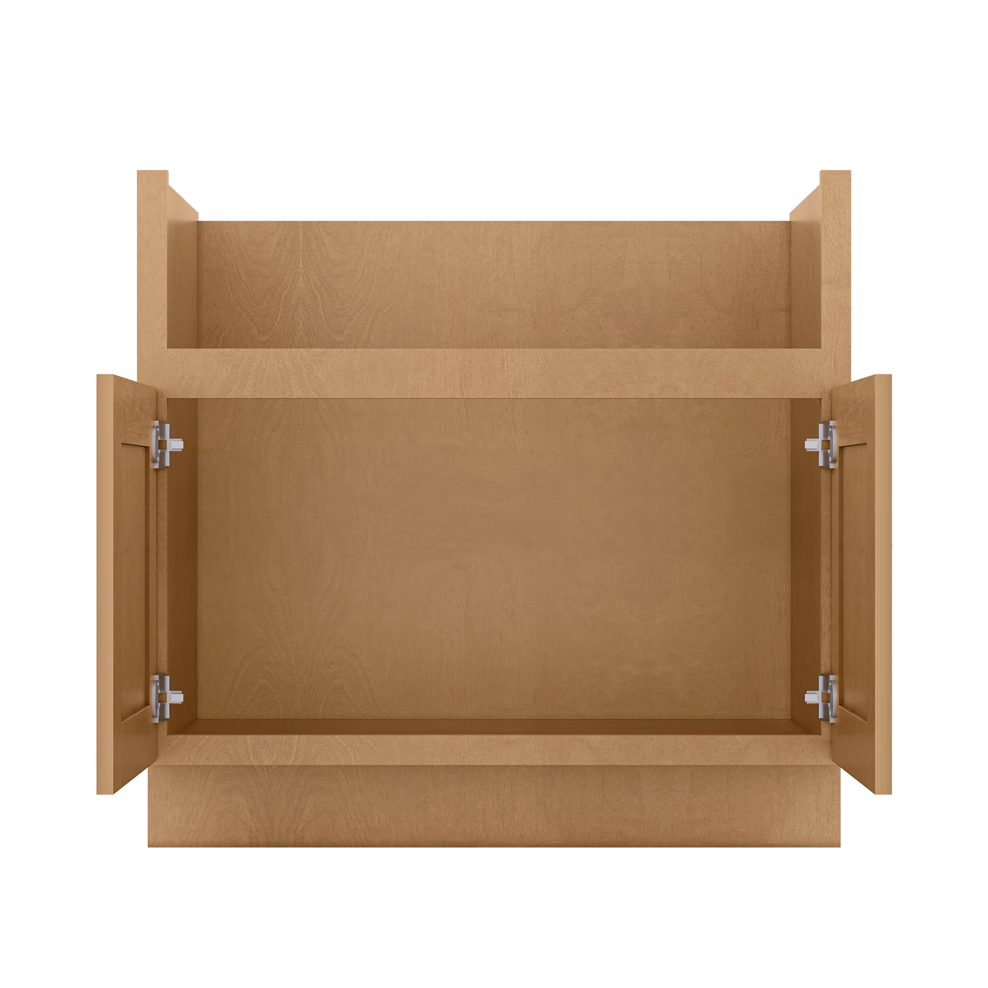 36"W Farmhouse Sink Base Cabinet - Shaker Toffee - Image 5