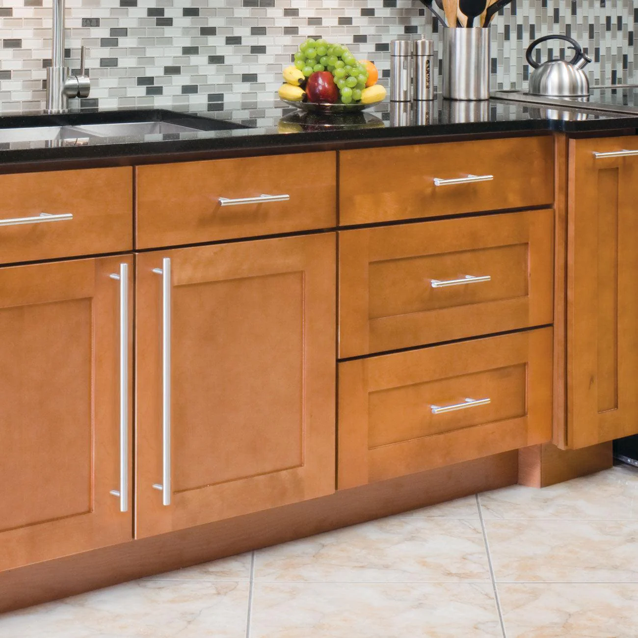 39" Brushed Nickel Bar-Style Handle/Pull LDH-39 - Image 4