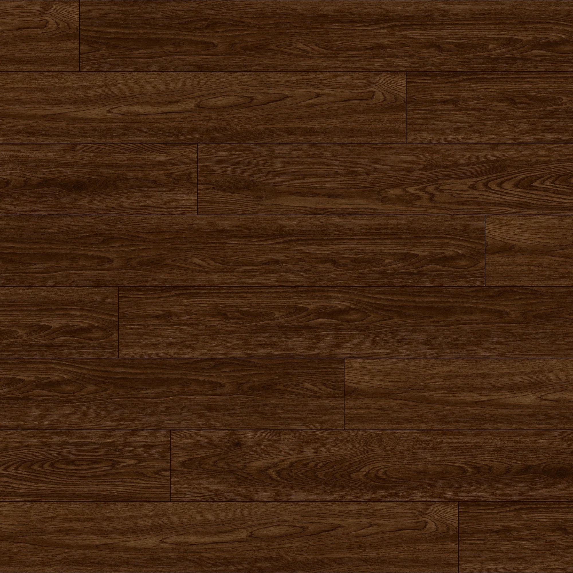 5.5 mm American Walnut SPC Rigid Luxury Vinyl Waterproof Flooring with Padding
