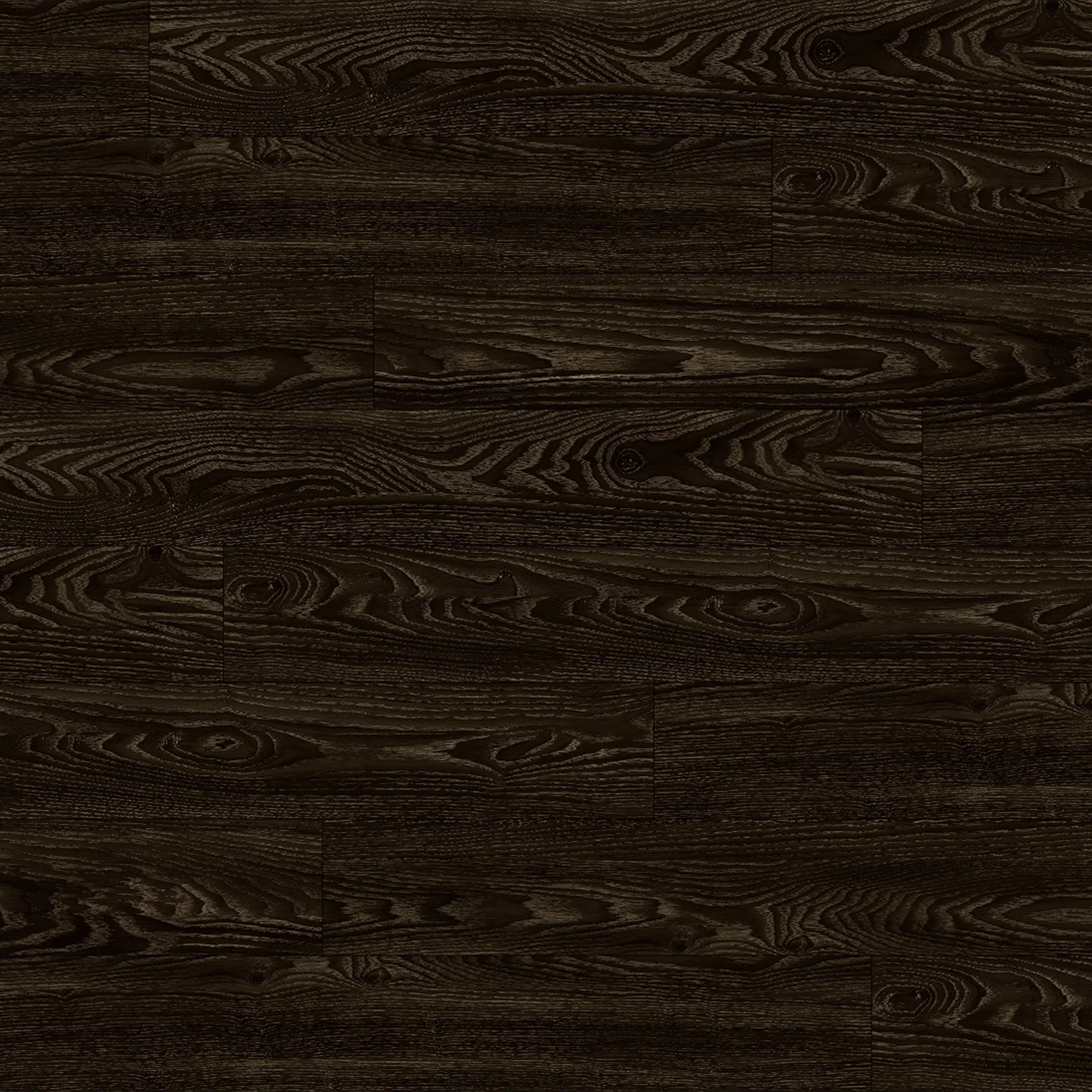 5.5 mm Espresso Oak SPC Rigid Luxury Vinyl Waterproof Flooring with Padding