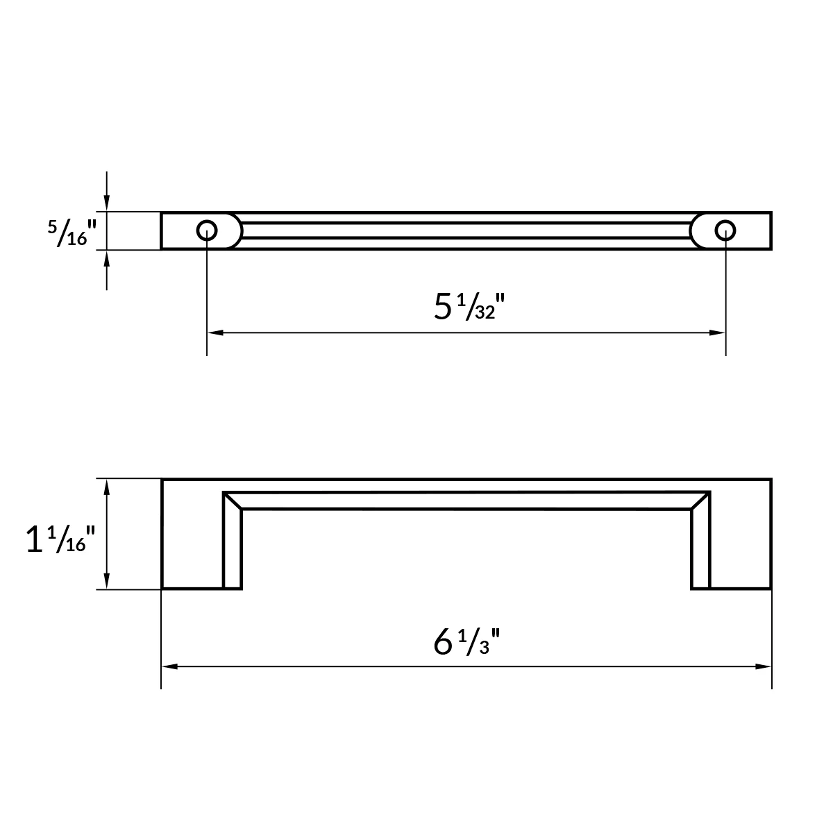 6" Brushed Nickel Cabinet Pull H8372-128BN - Image 2